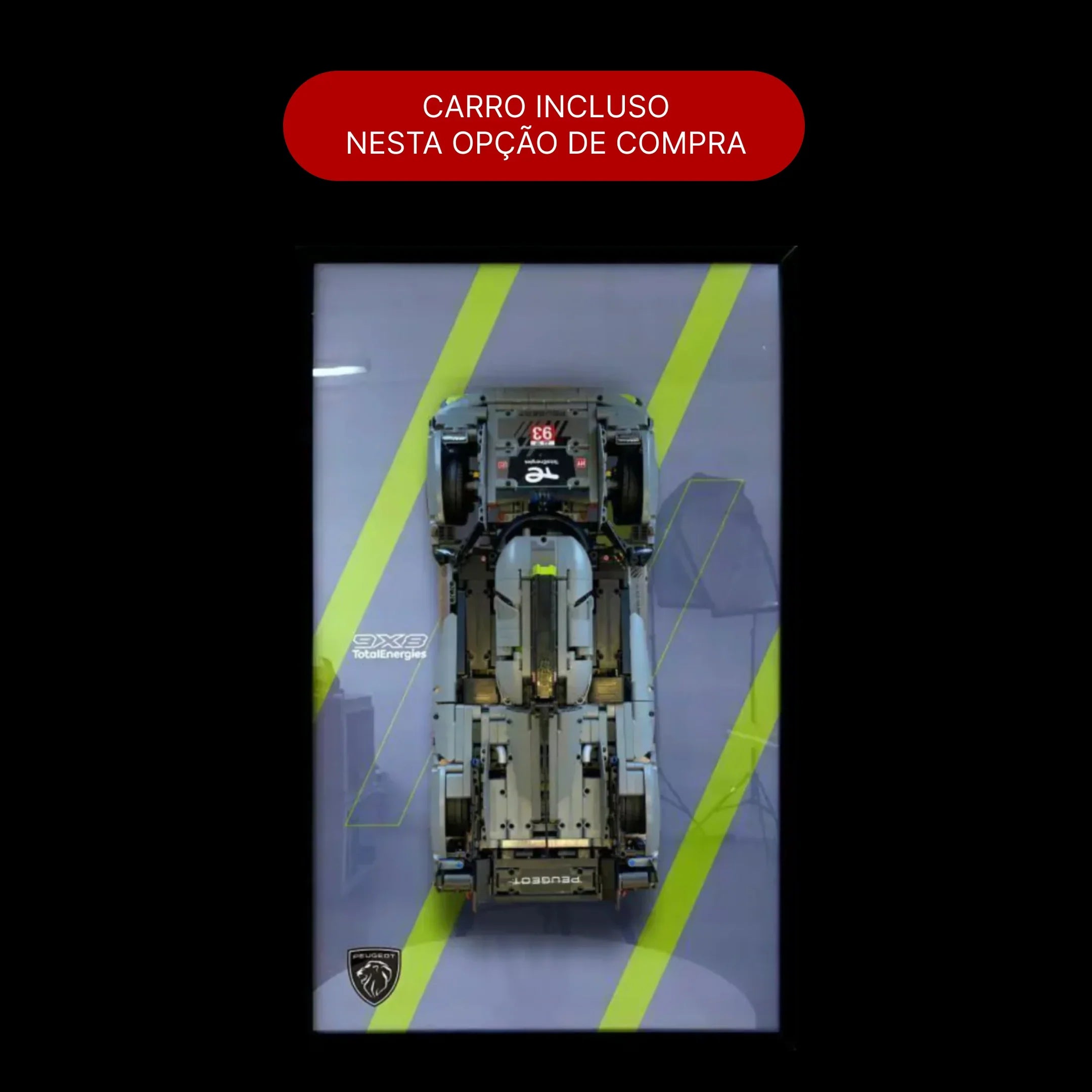 ¡Compra juntos! Peugeot 9x8 (1775 piezas)+ Marco acrílico - Bloques de Construcción