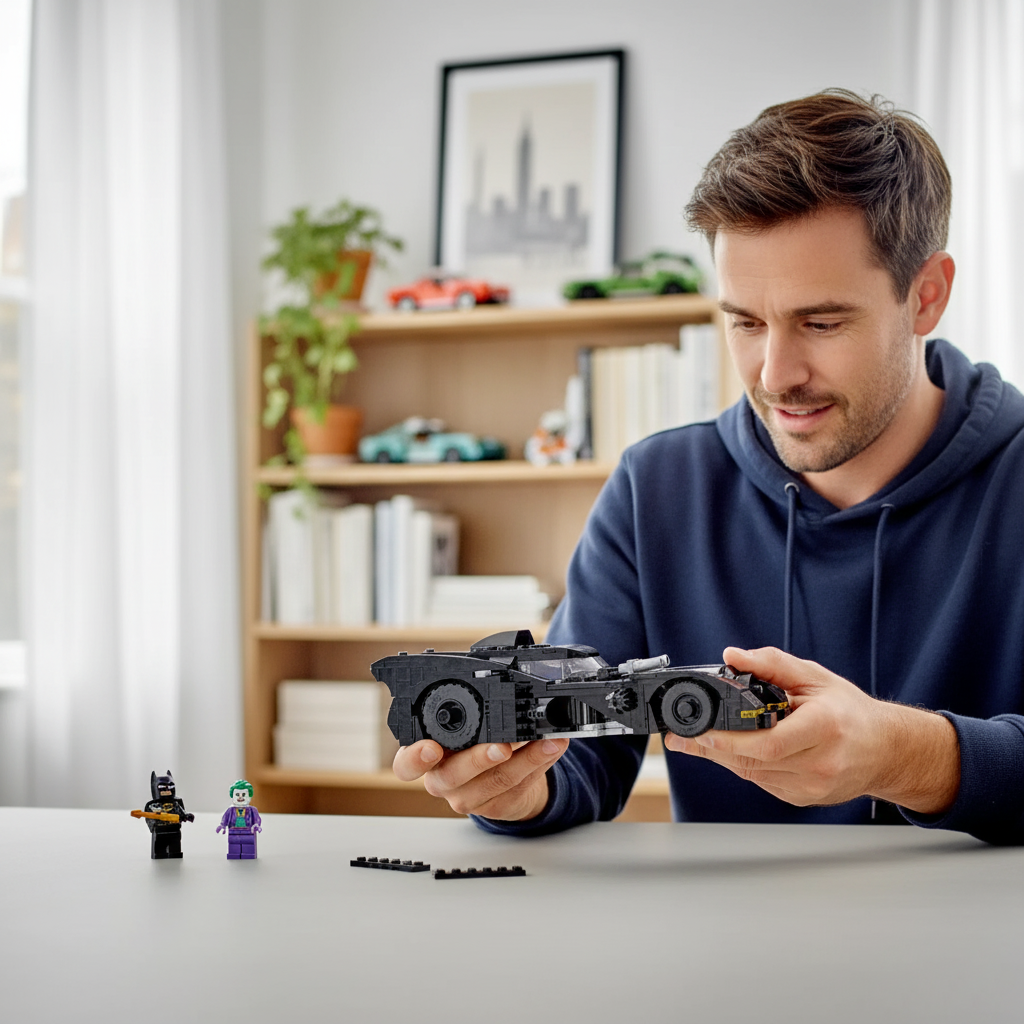 Batimóvil: Batman vs. Joker DC Pursuit (438 piezas)