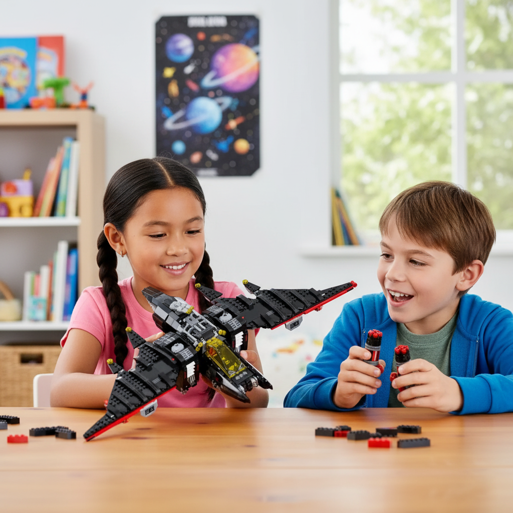 Alas de murciélago (1070 piezas)