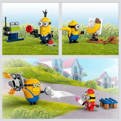 Mi villano favorito 4 - Minions y coche banana (136 piezas)