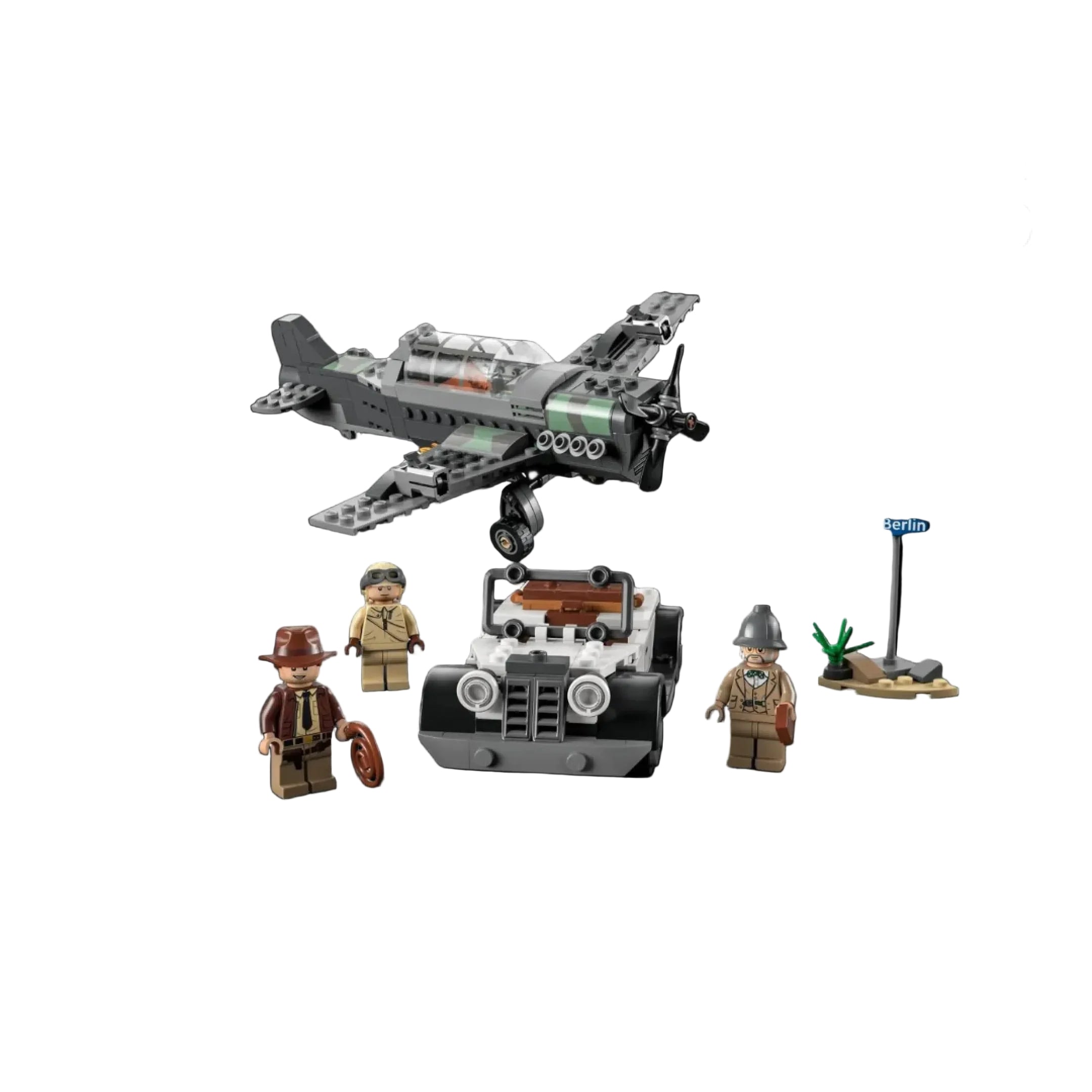 Avión de combate de Indiana Jones (387 piezas)