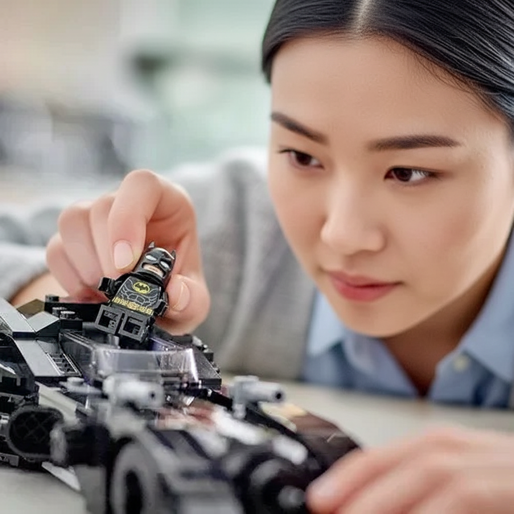 Batimóvil: Batman vs. Joker DC Pursuit (438 piezas)