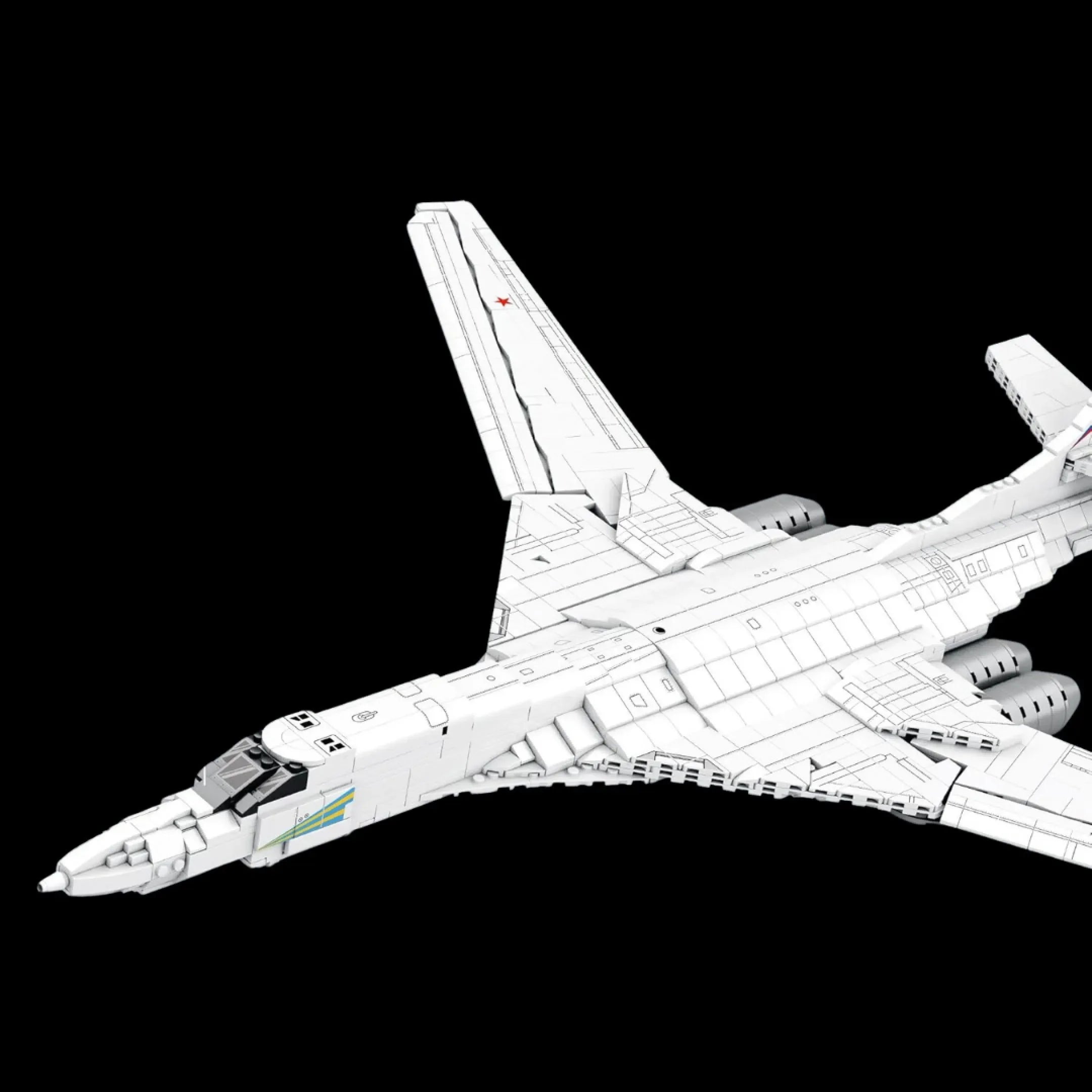 Bombardero TU-160 (1598 piezas)