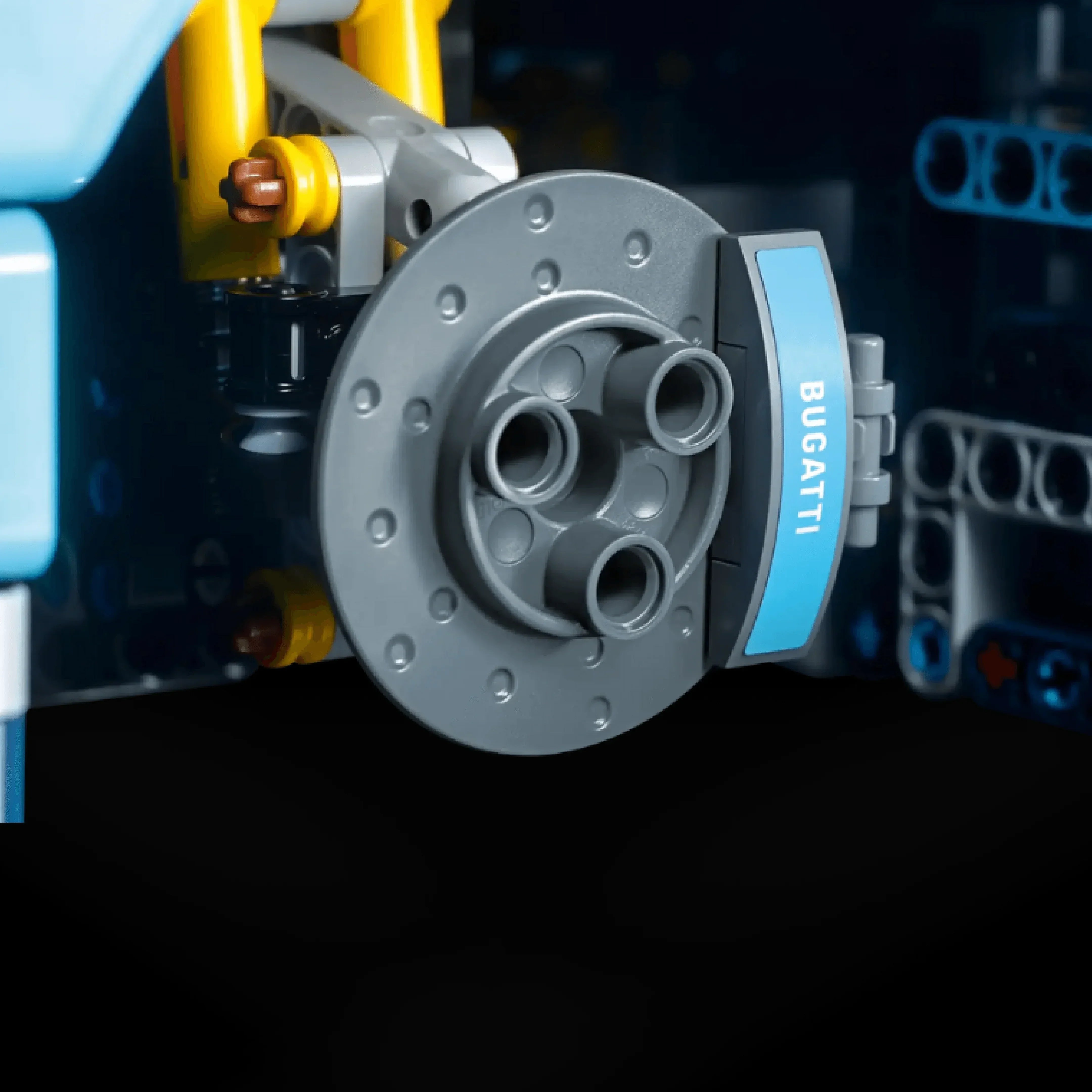 Bugatti Chiron Azul (3599 piezas)