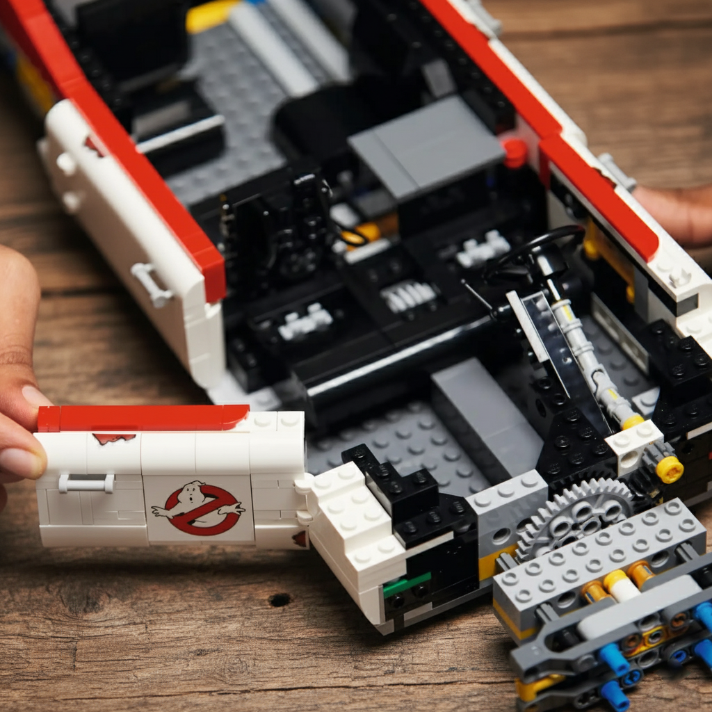 Cadillac ECTO-1 de los Cazafantasmas (2352 piezas)