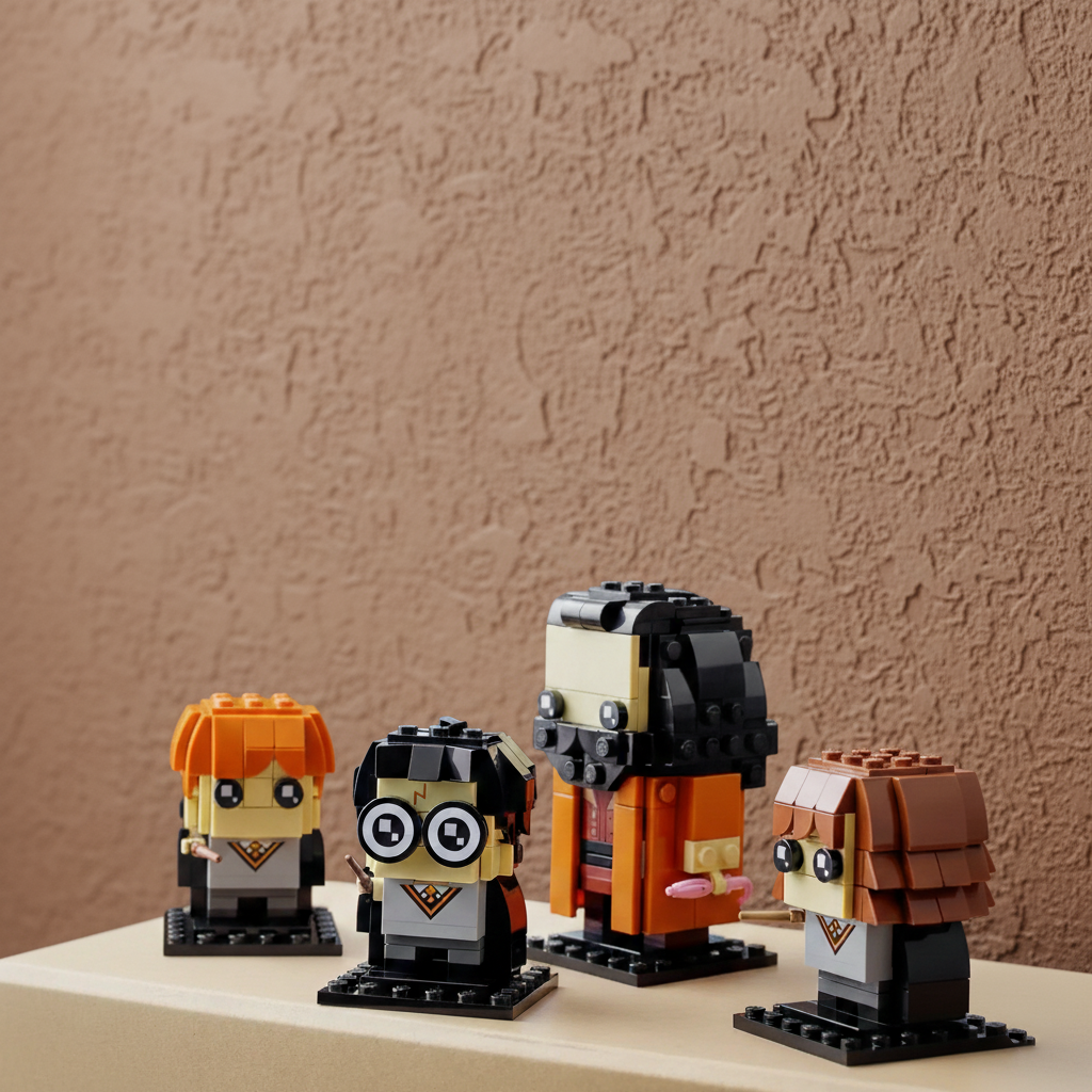 Harry, Hermione, Ron y Hagrid (466 piezas)