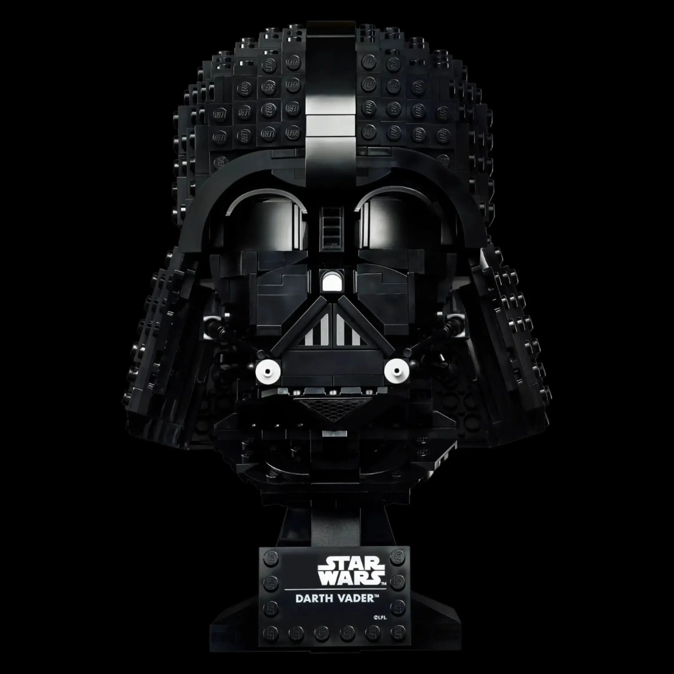Casco de Darth Vader (834 piezas)