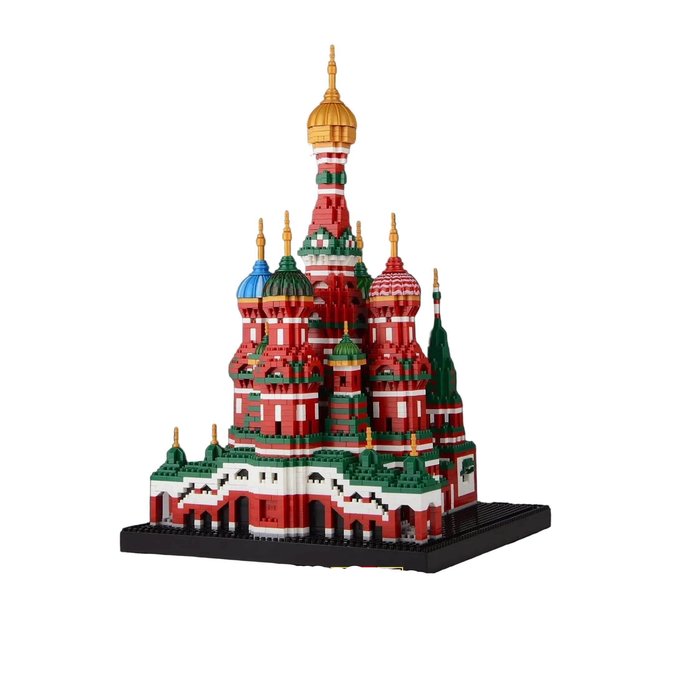 Catedral de San Basilio (4300 micropiezas) - Set de Bloques de Construcción