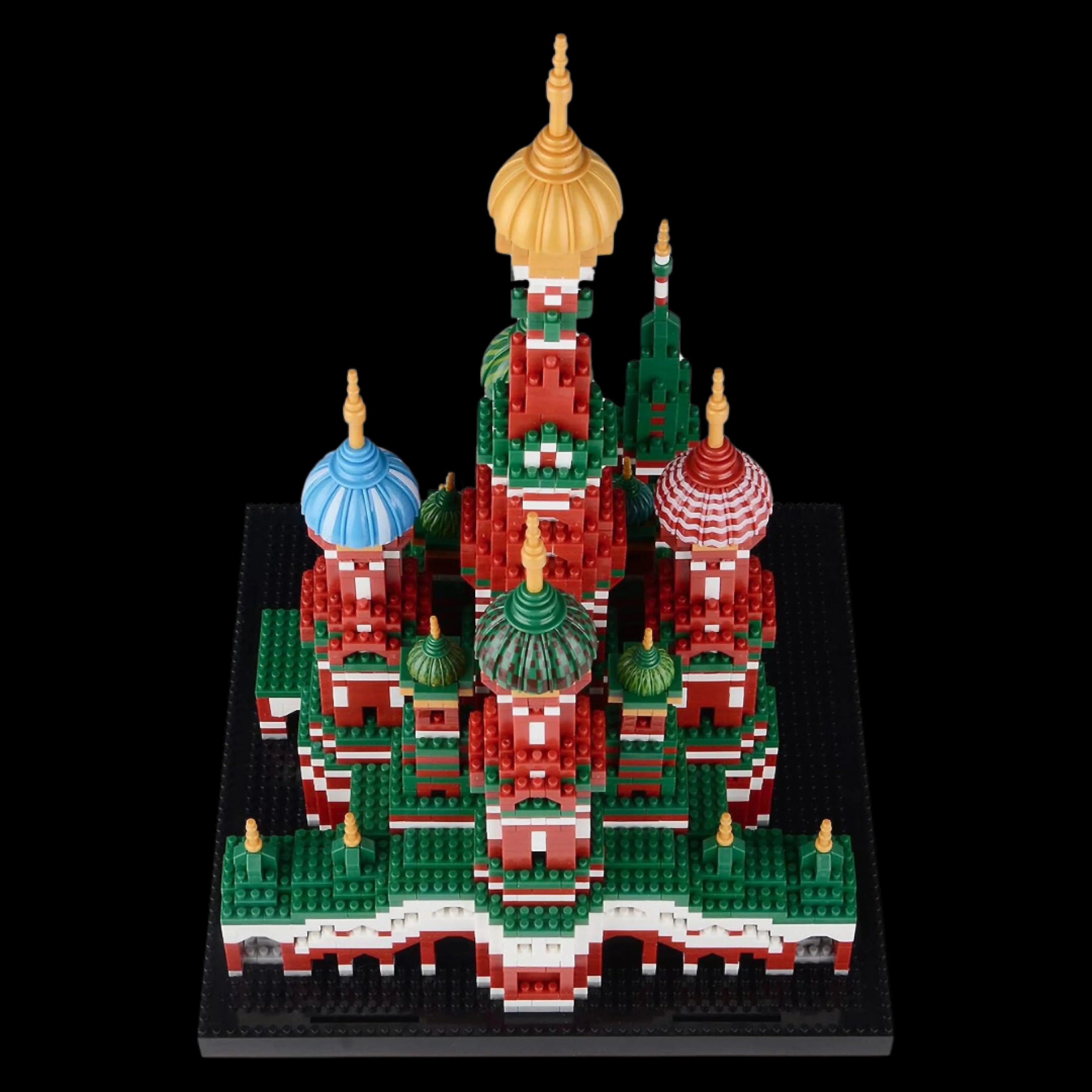 Catedral de San Basilio (4300 micropiezas) - Set de Bloques de Construcción