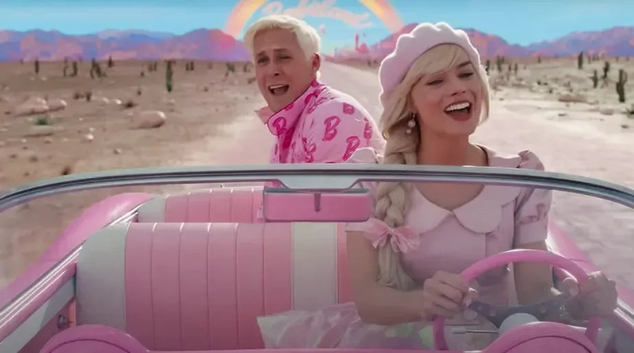 Barbie Corvette Rosa (560 micropiezas)