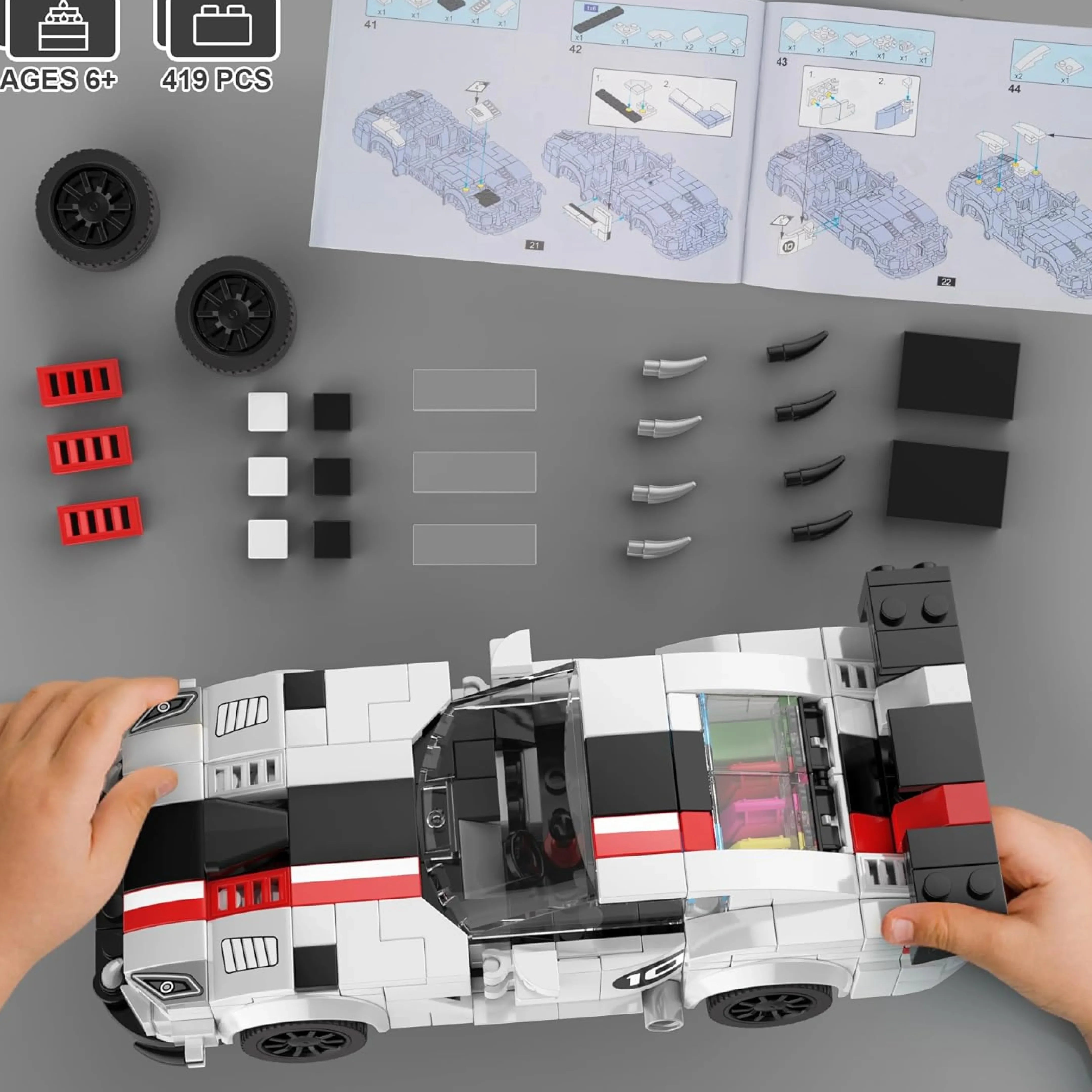 Dodge Viper (419 piezas) - Set de Bloques