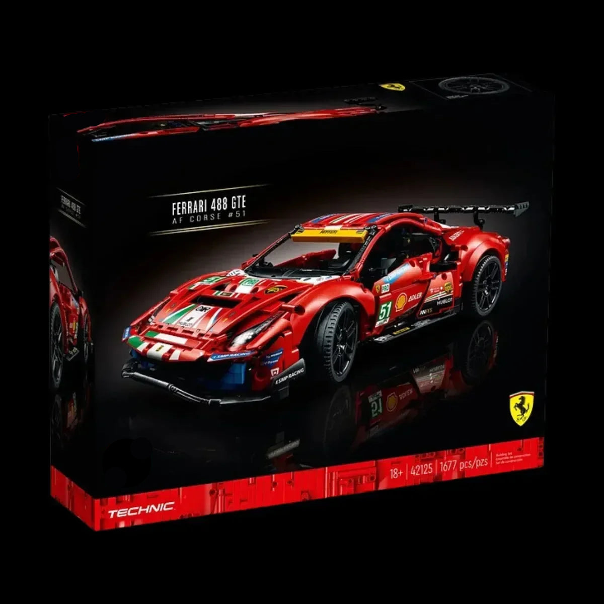 Ferrari 488 GTE (1677 piezas)