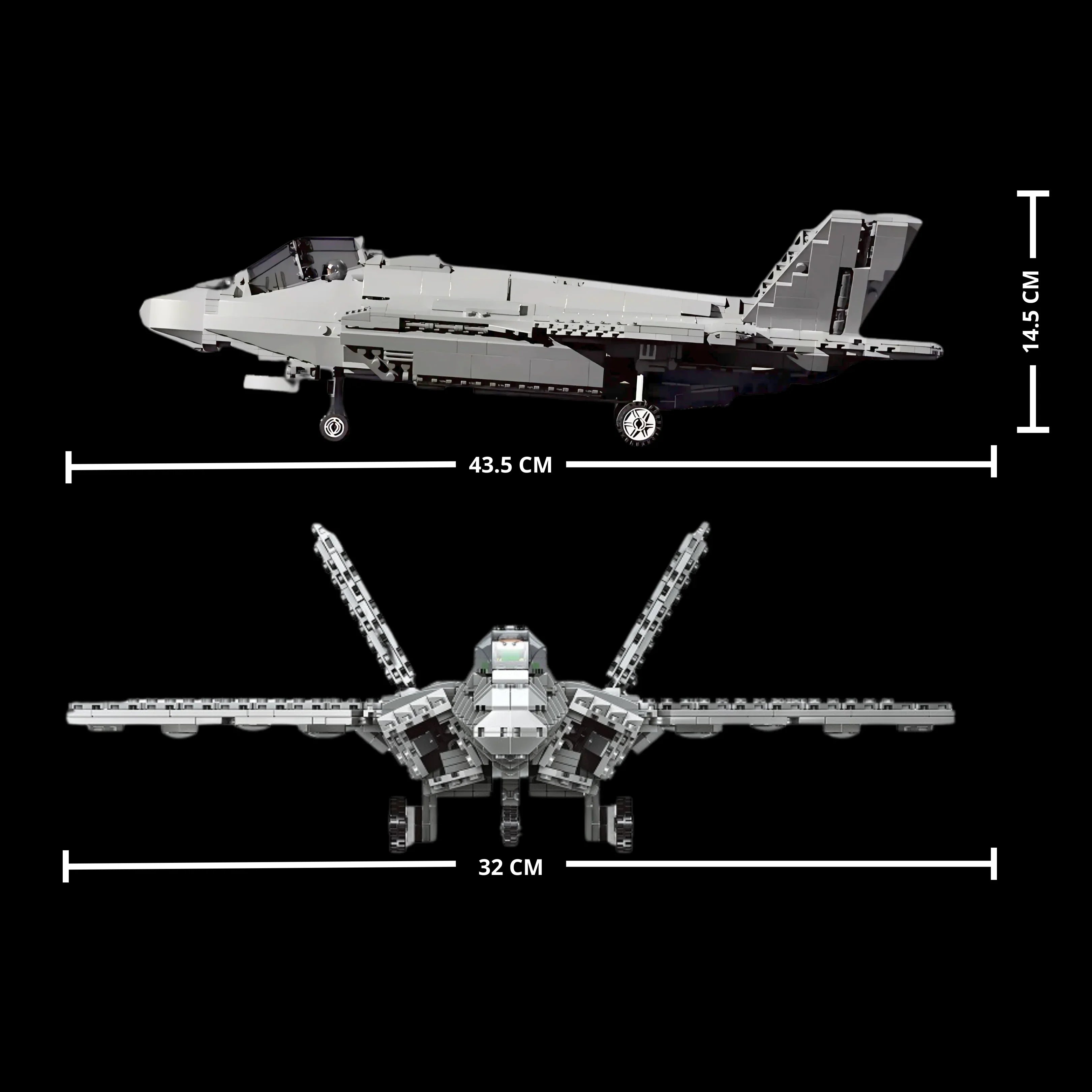 Caza F-35 (1600 piezas)