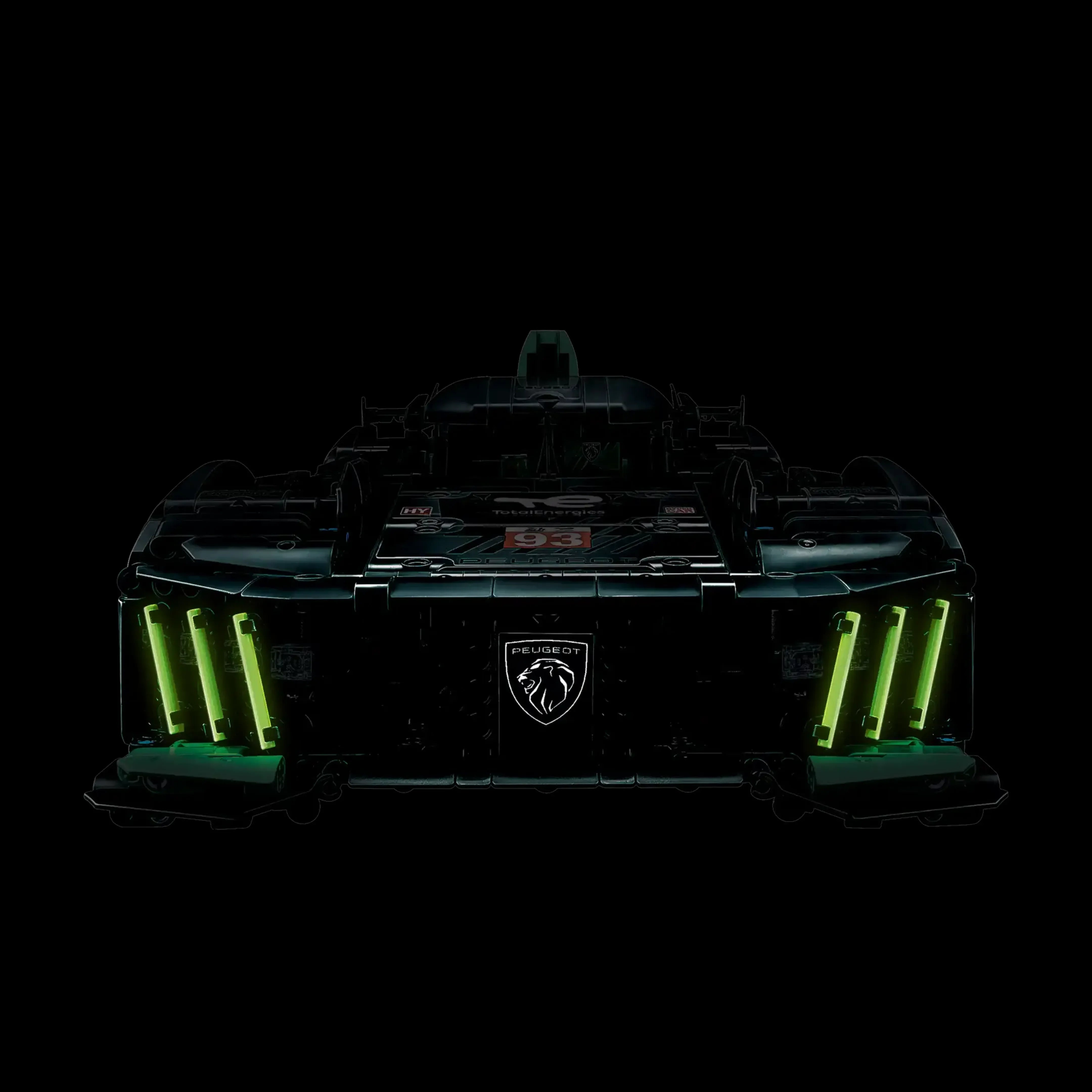 (72% de descuento) Peugeot 9x8 - LeMan Hybrid Hypercar (1775 piezas)