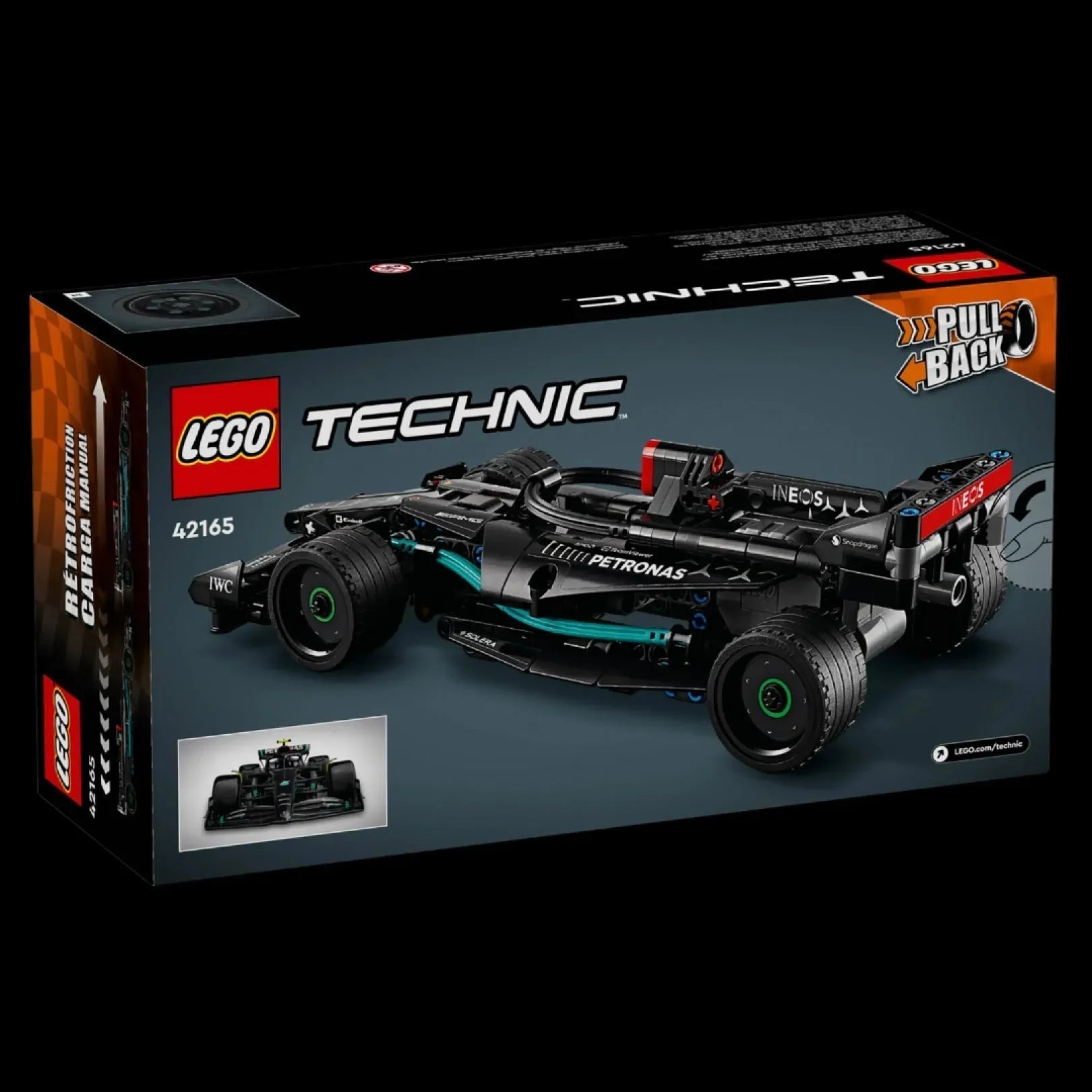 Fórmula 1 - Mercedes-AMG F1 W14 Pull-Back (240 piezas)