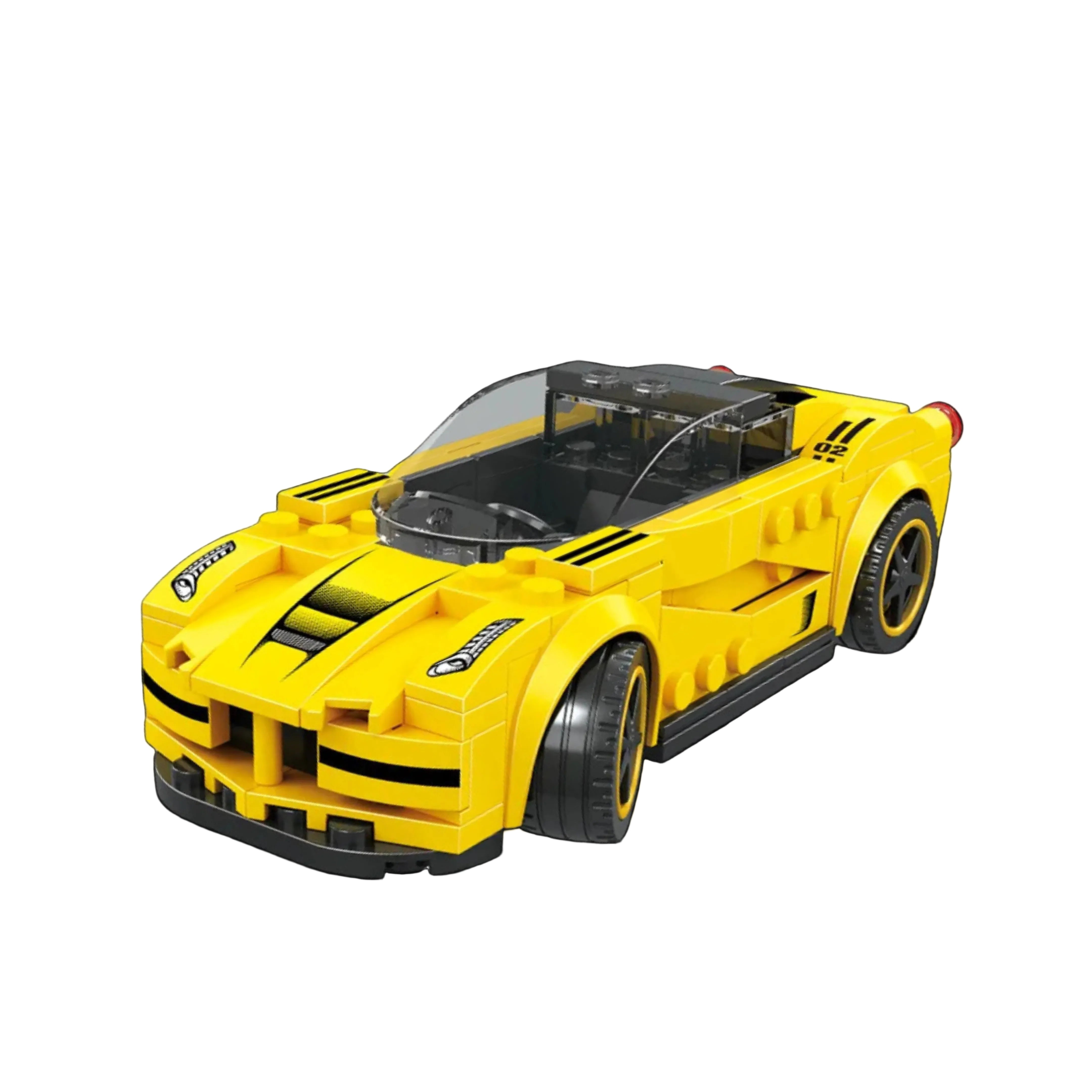 LaFerrari Amarillo (151 piezas) - Set de Bloques