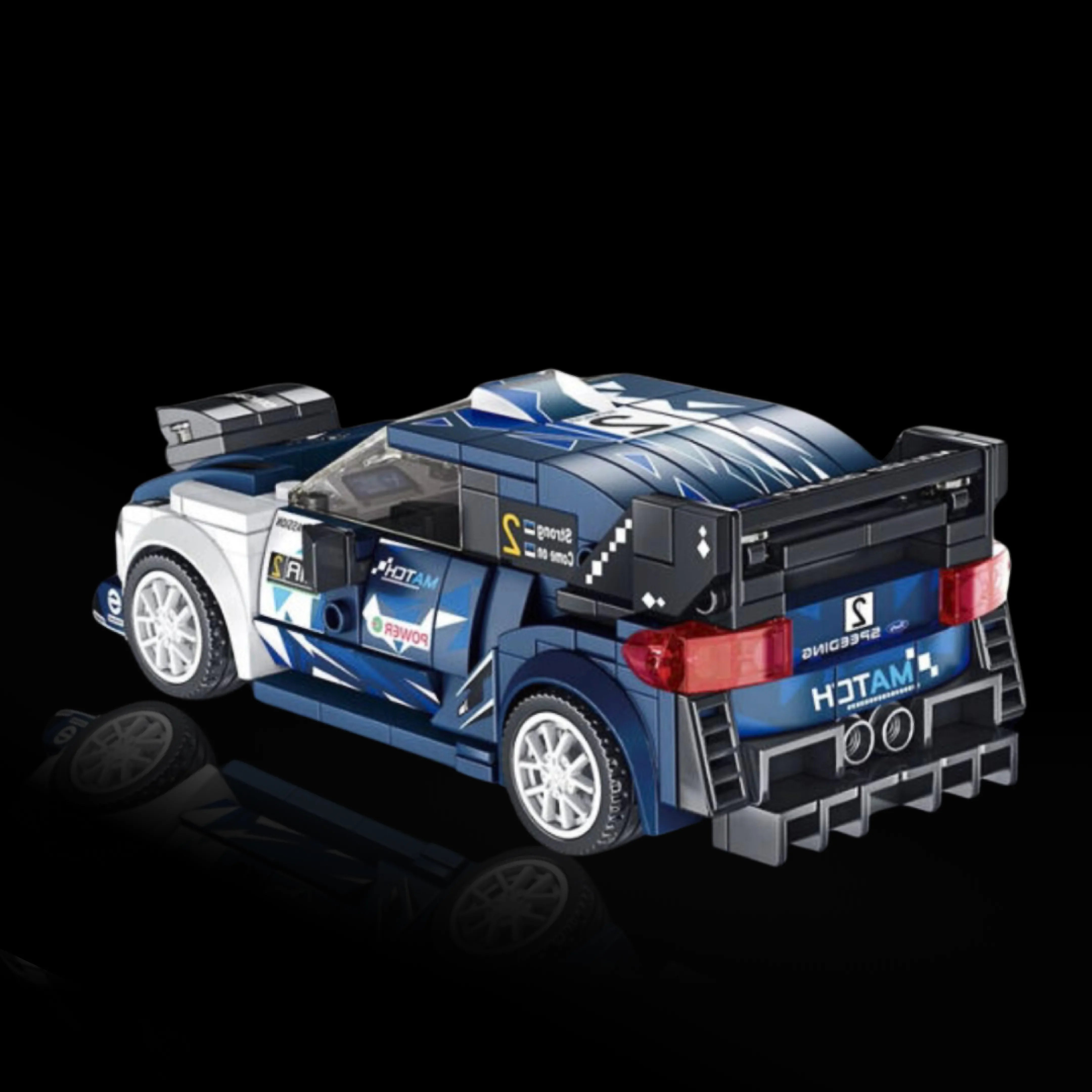 Ford Fiesta WRC M-Sport (204 piezas) - Set de Bloques