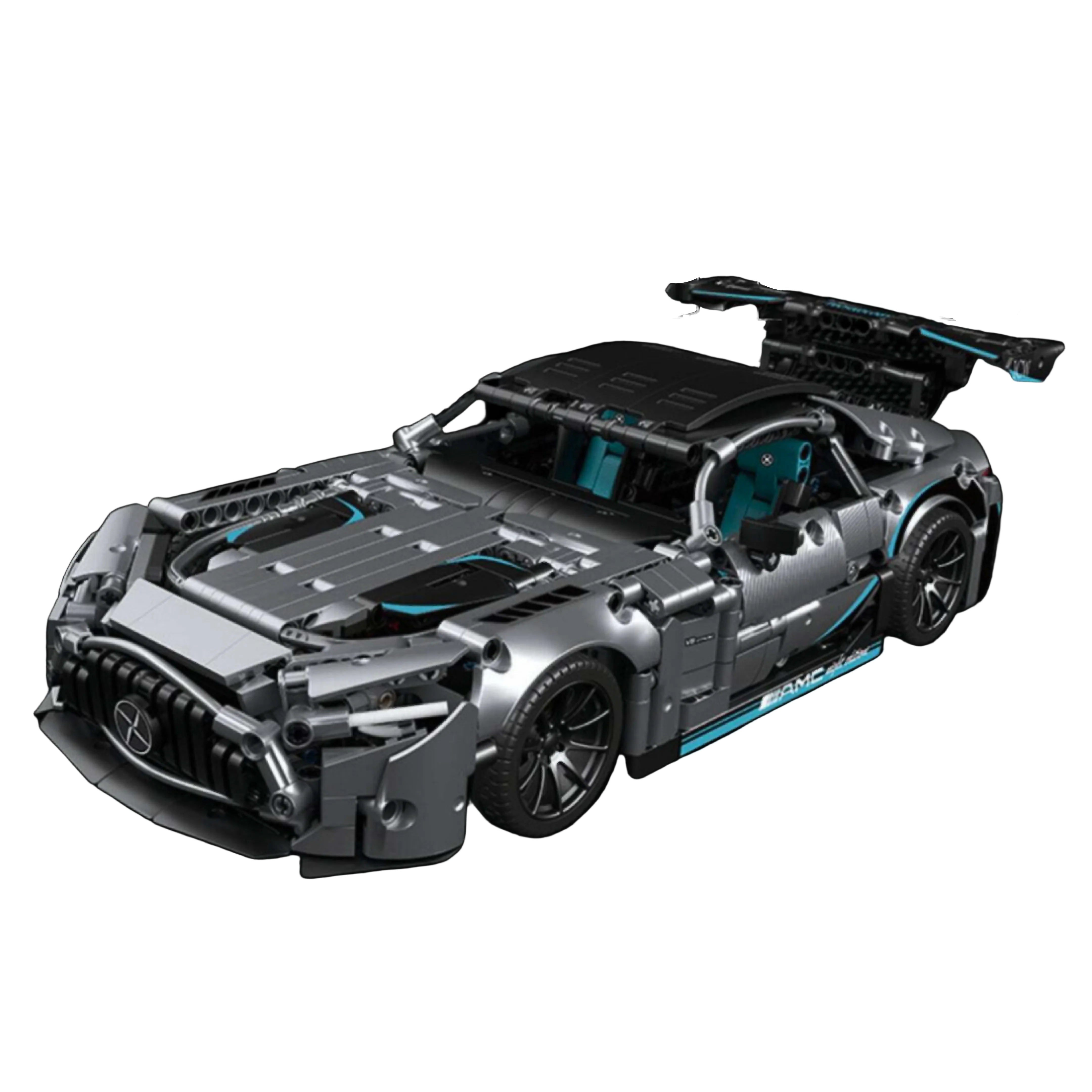 Mercedes AMG GT-S Gris (1466 piezas) - Set de Bloques