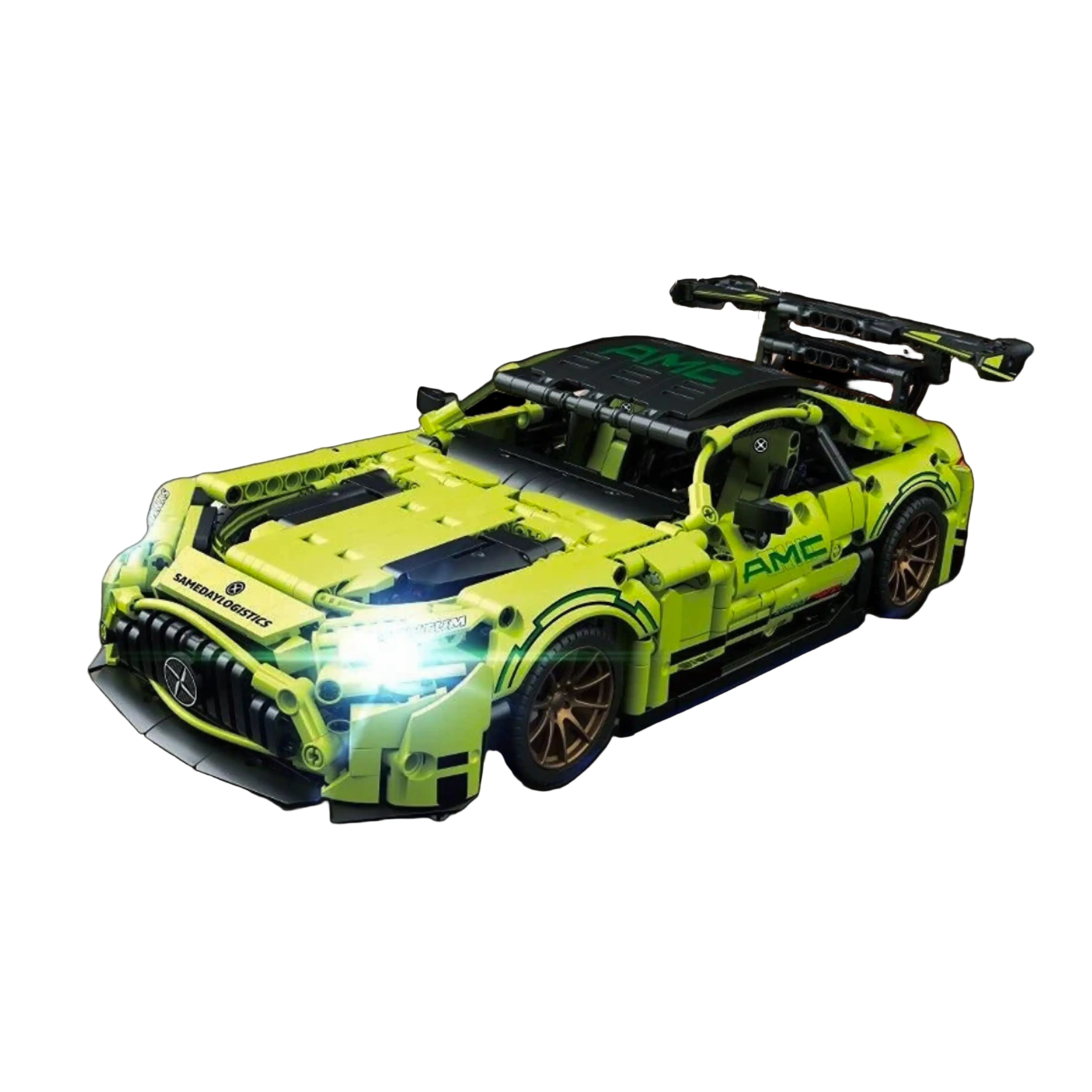 Mercedes AMG GT-S Verde (1466 piezas) - Set de Bloques