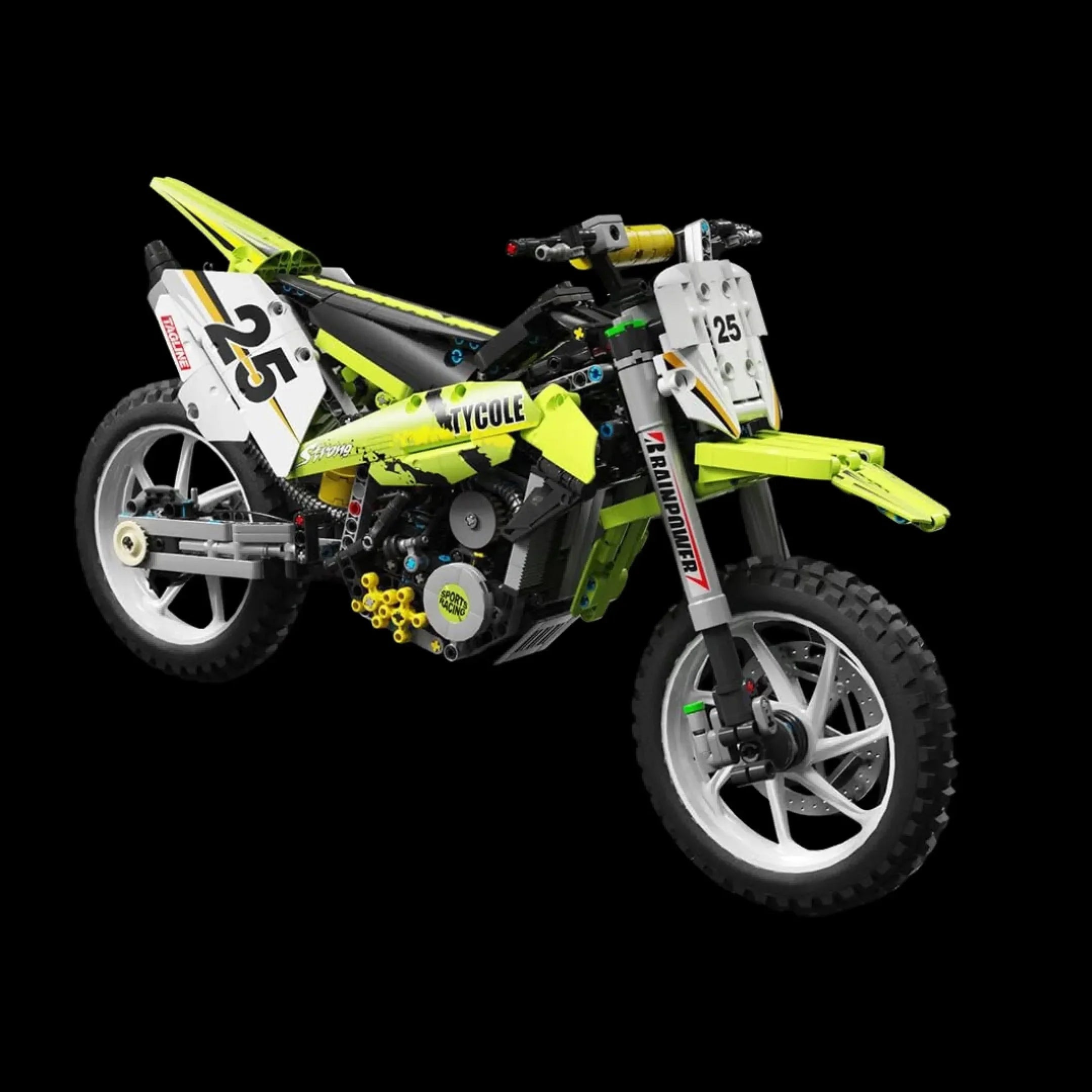 Motocross (1302 piezas) - Kit de Bloques de Construcción