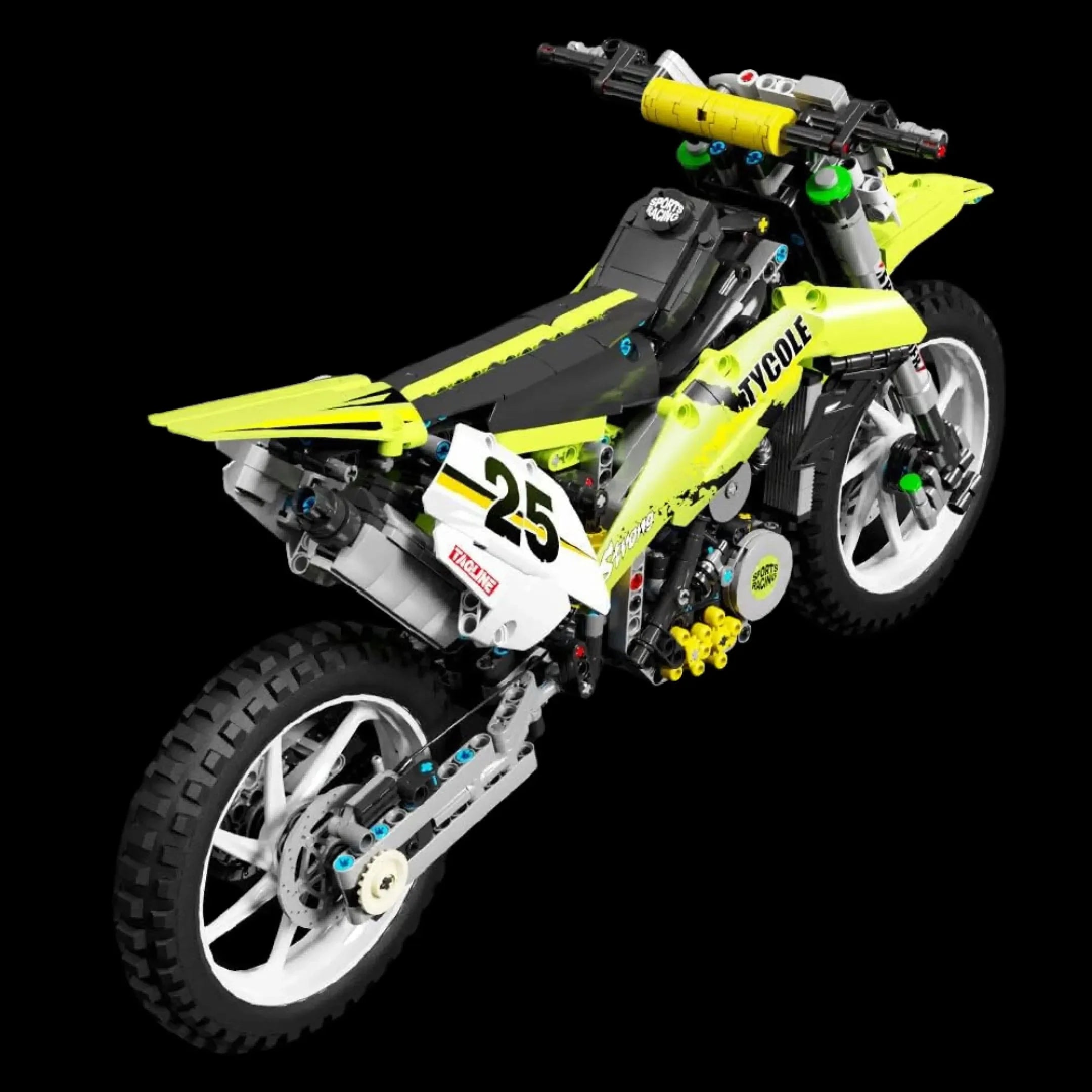 Motocross (1302 piezas) - Kit de Bloques de Construcción