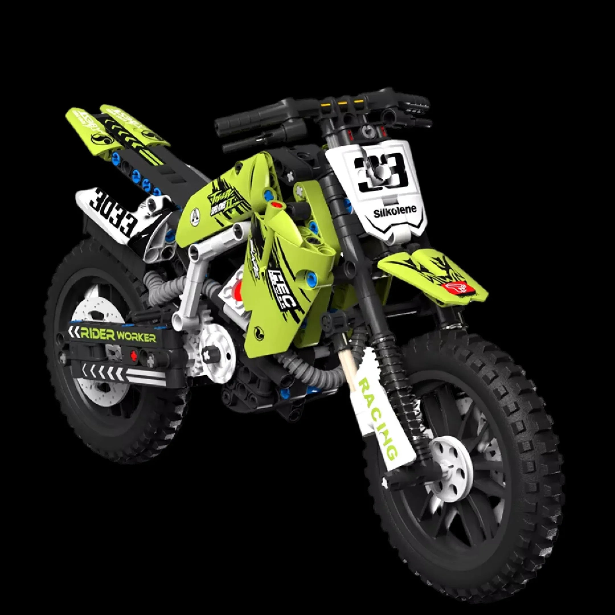 Bicicleta de motocross (476 piezas)