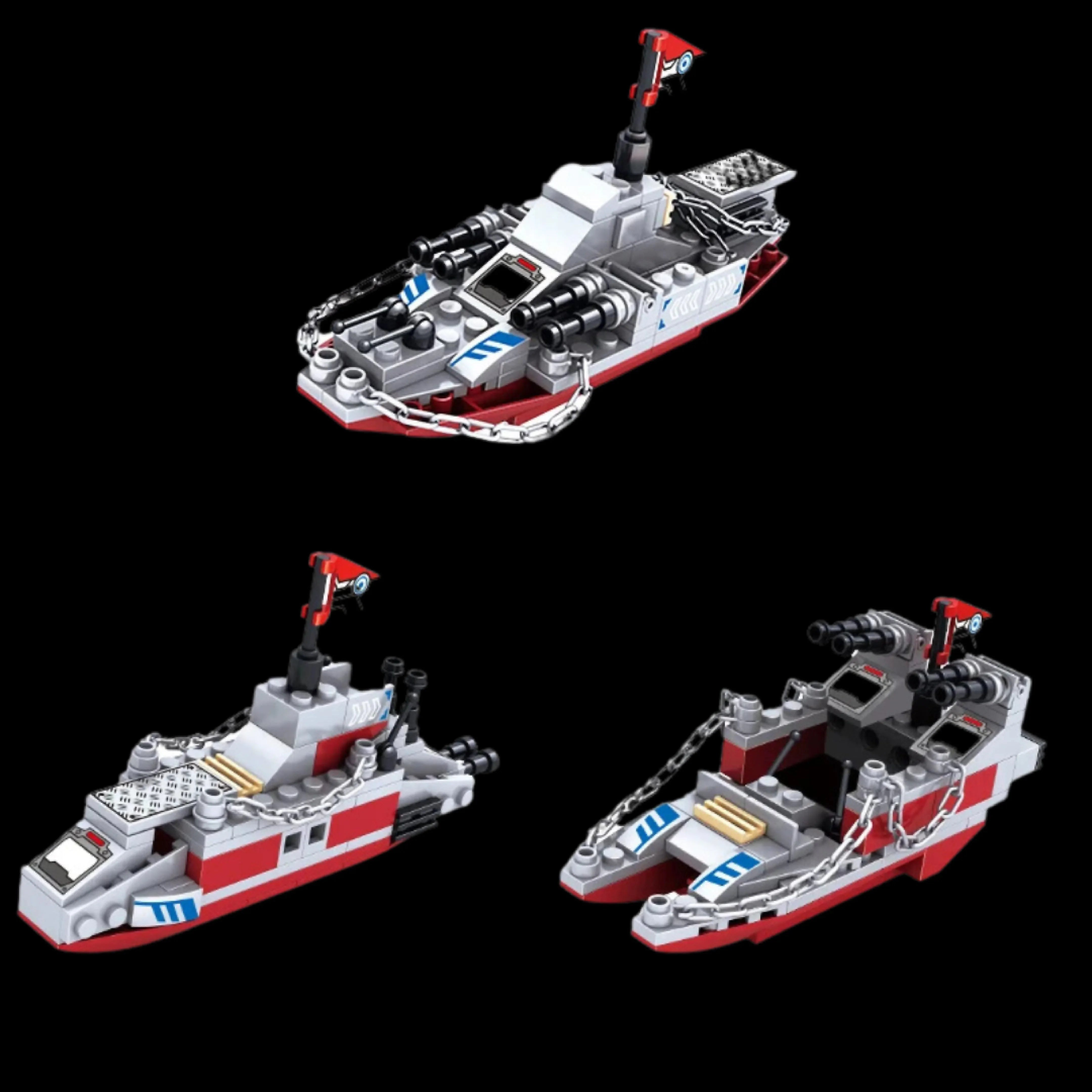 Buque de guerra (8 en 1)