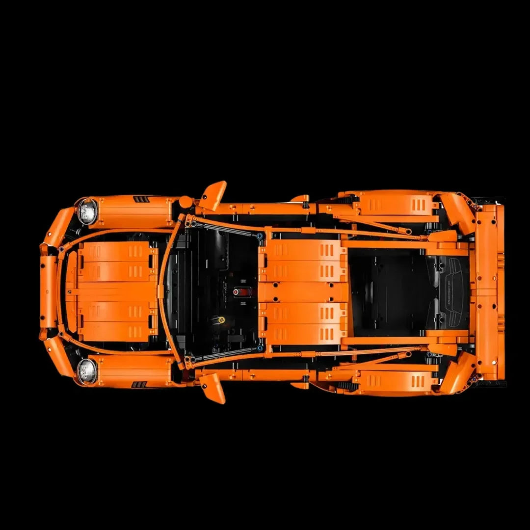(61% de descuento) Super Porsche 911 GT3 RS (2704 piezas)