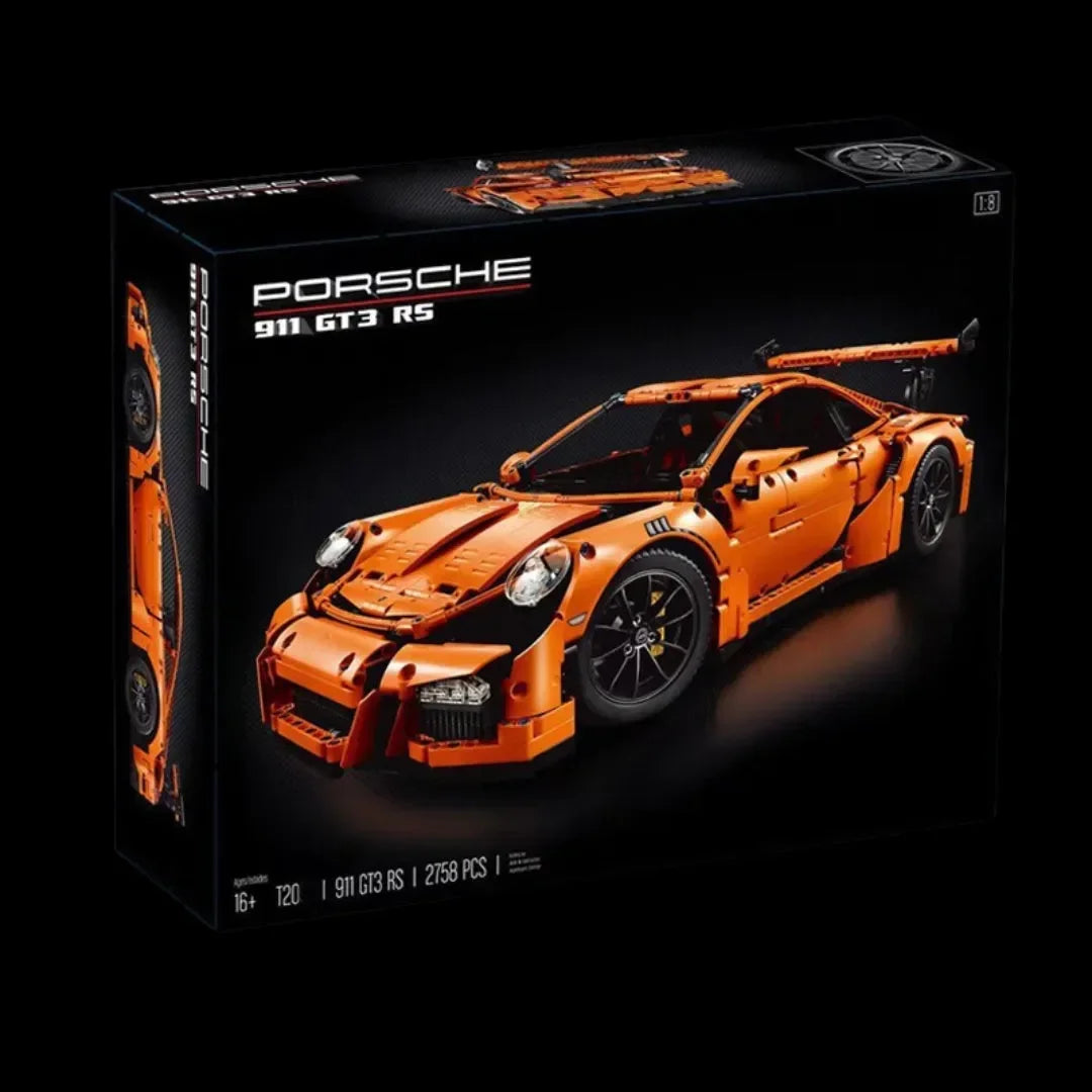(61% de descuento) Super Porsche 911 GT3 RS (2704 piezas)
