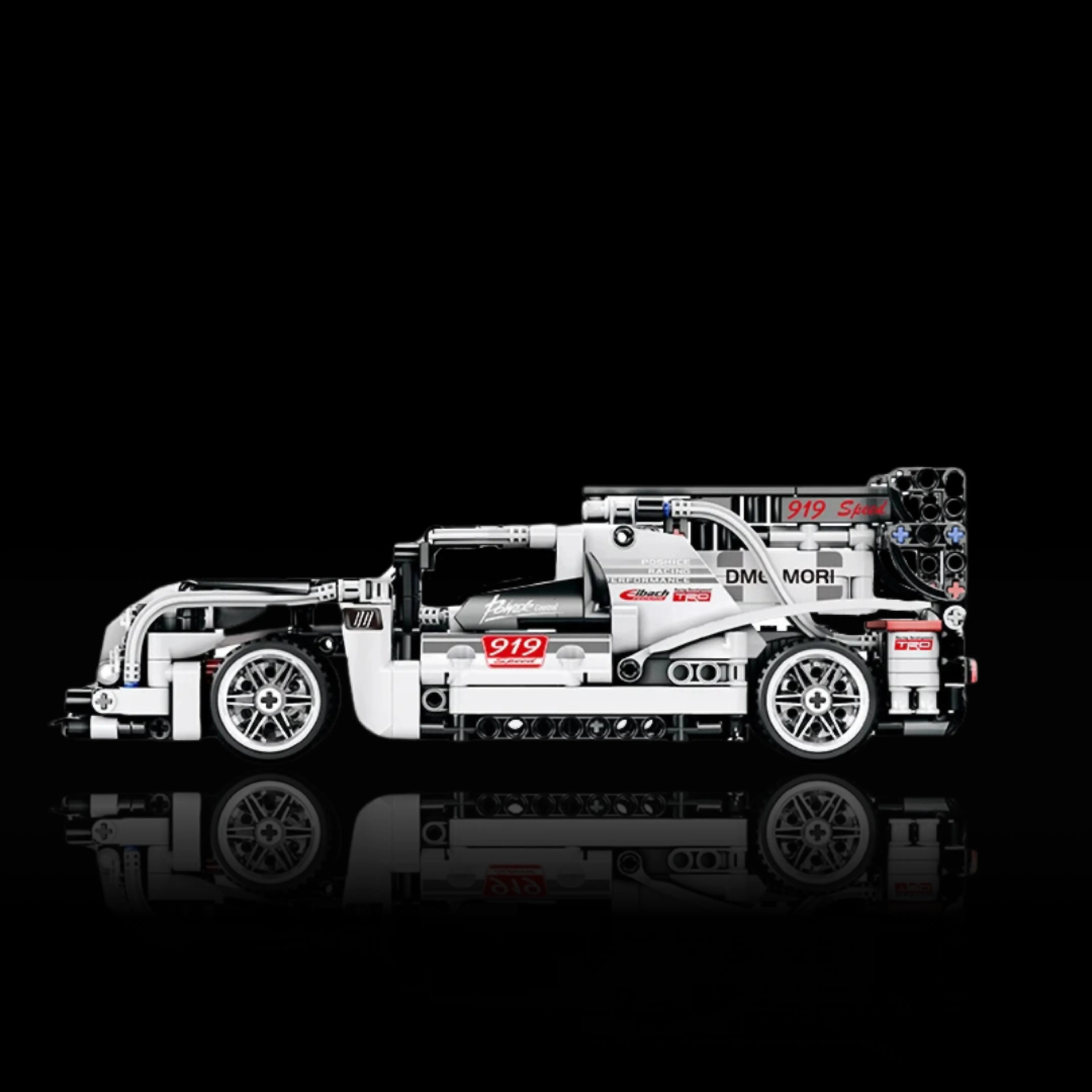 Porsche 919 Híbrido (504 piezas) - Kit de Bloques de Construcción