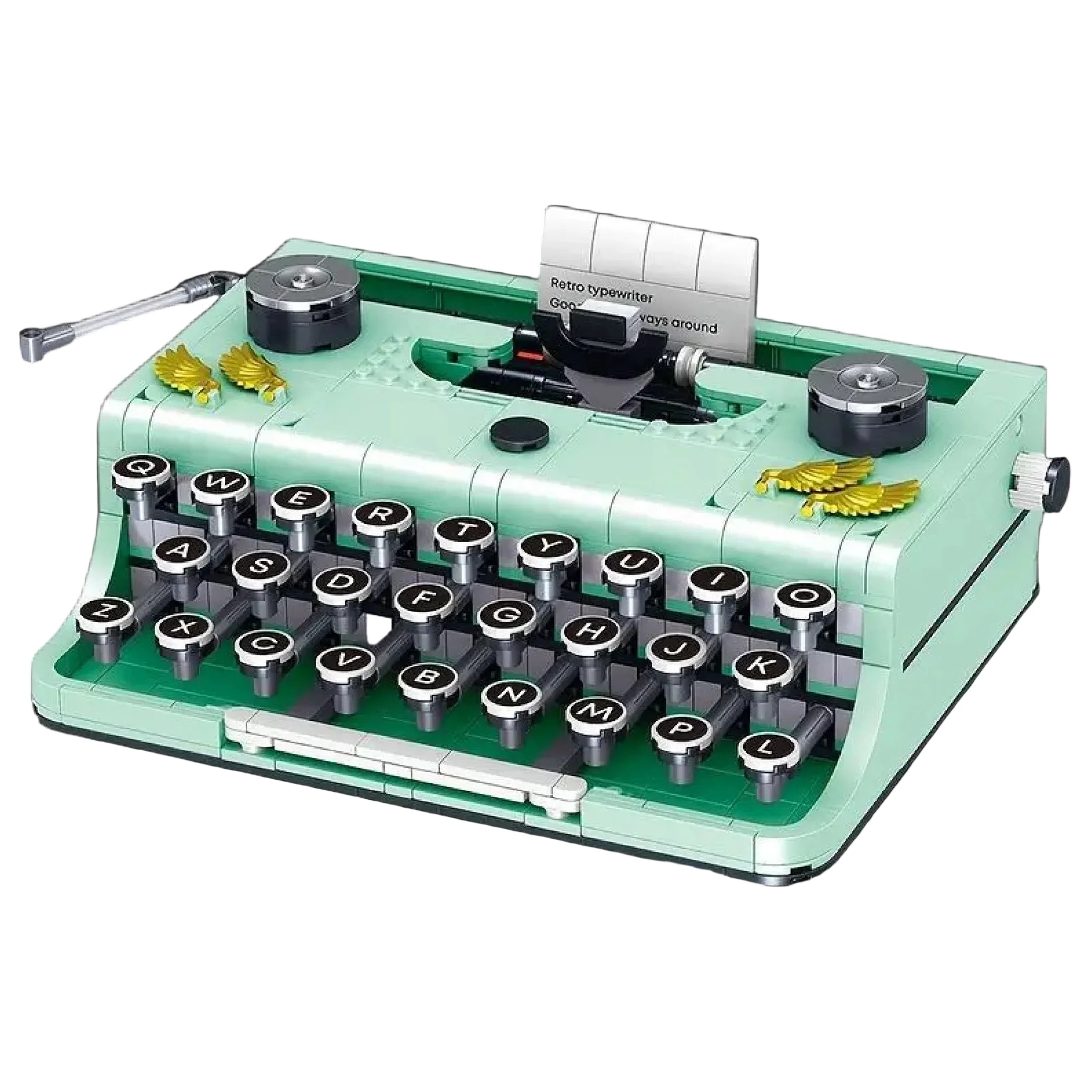 Máquina de escribir retro (820 micropiezas)