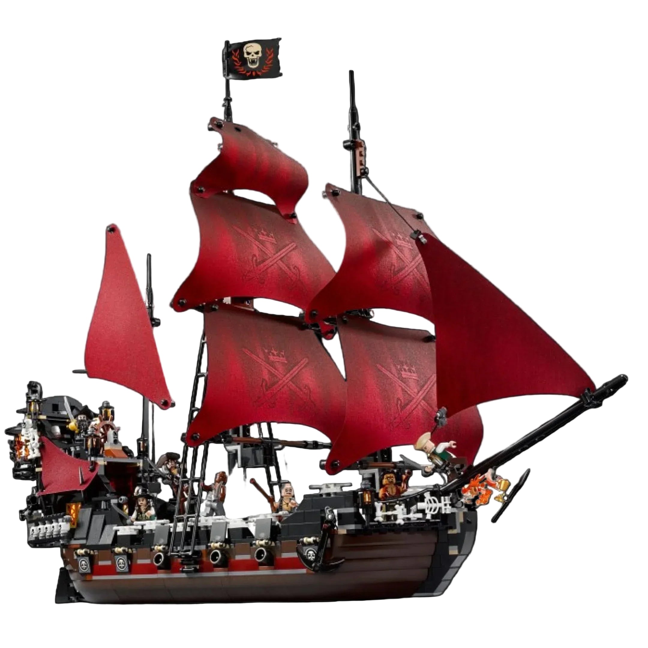 Barco de la venganza de la Reina Ana (1097 piezas)