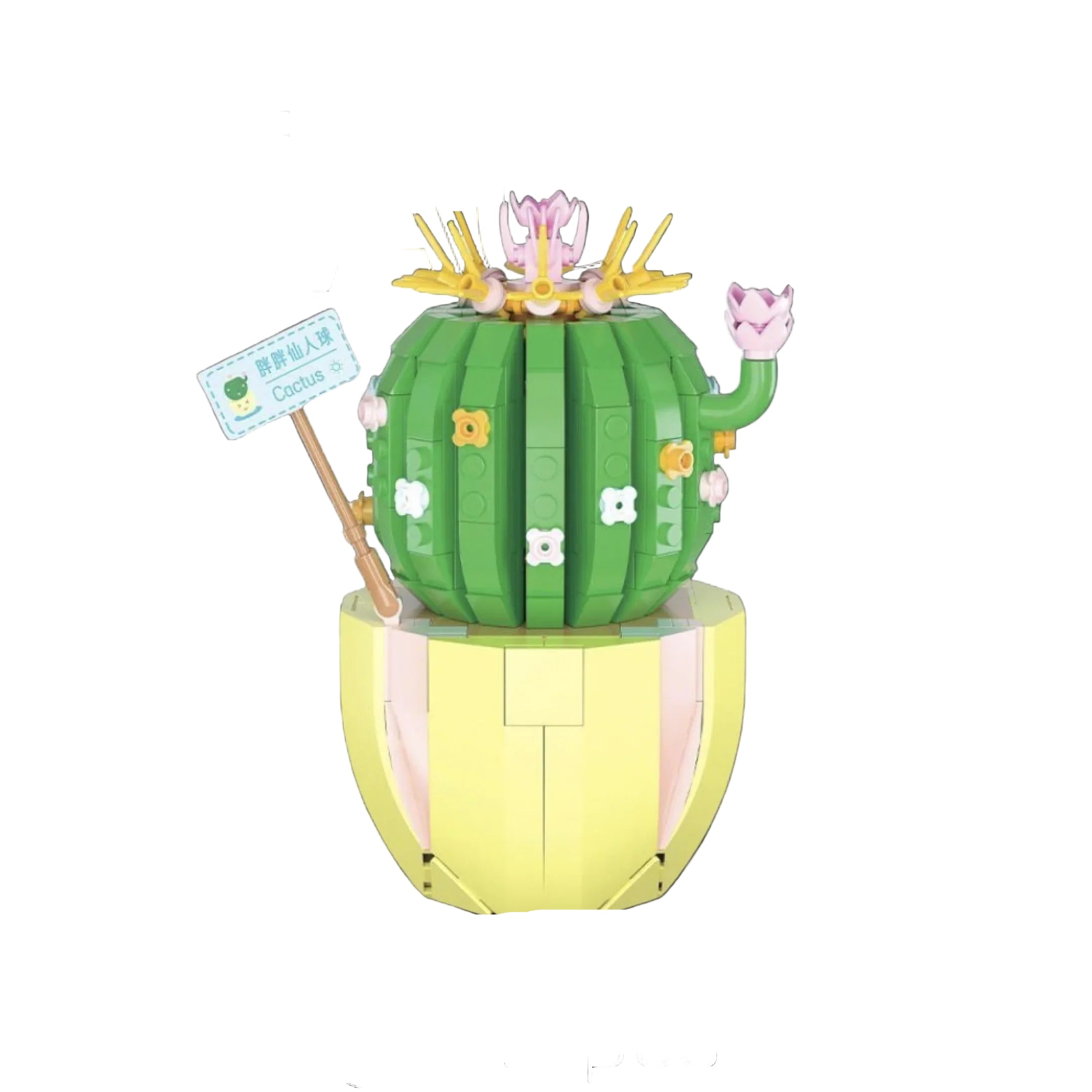 Cactus (444 micropiezas) - Set de Bloques