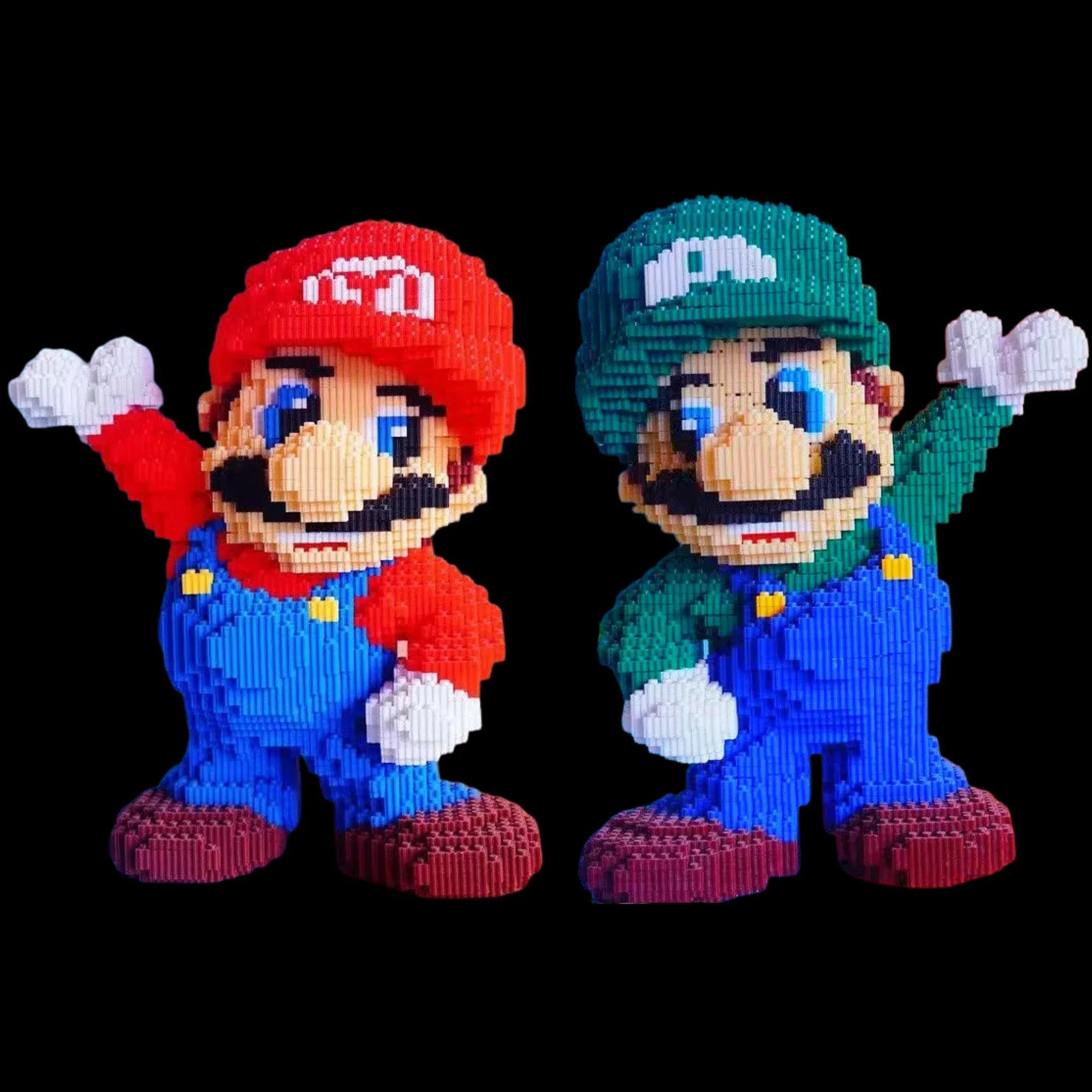 Mario y Luigi (8550 micropiezas)