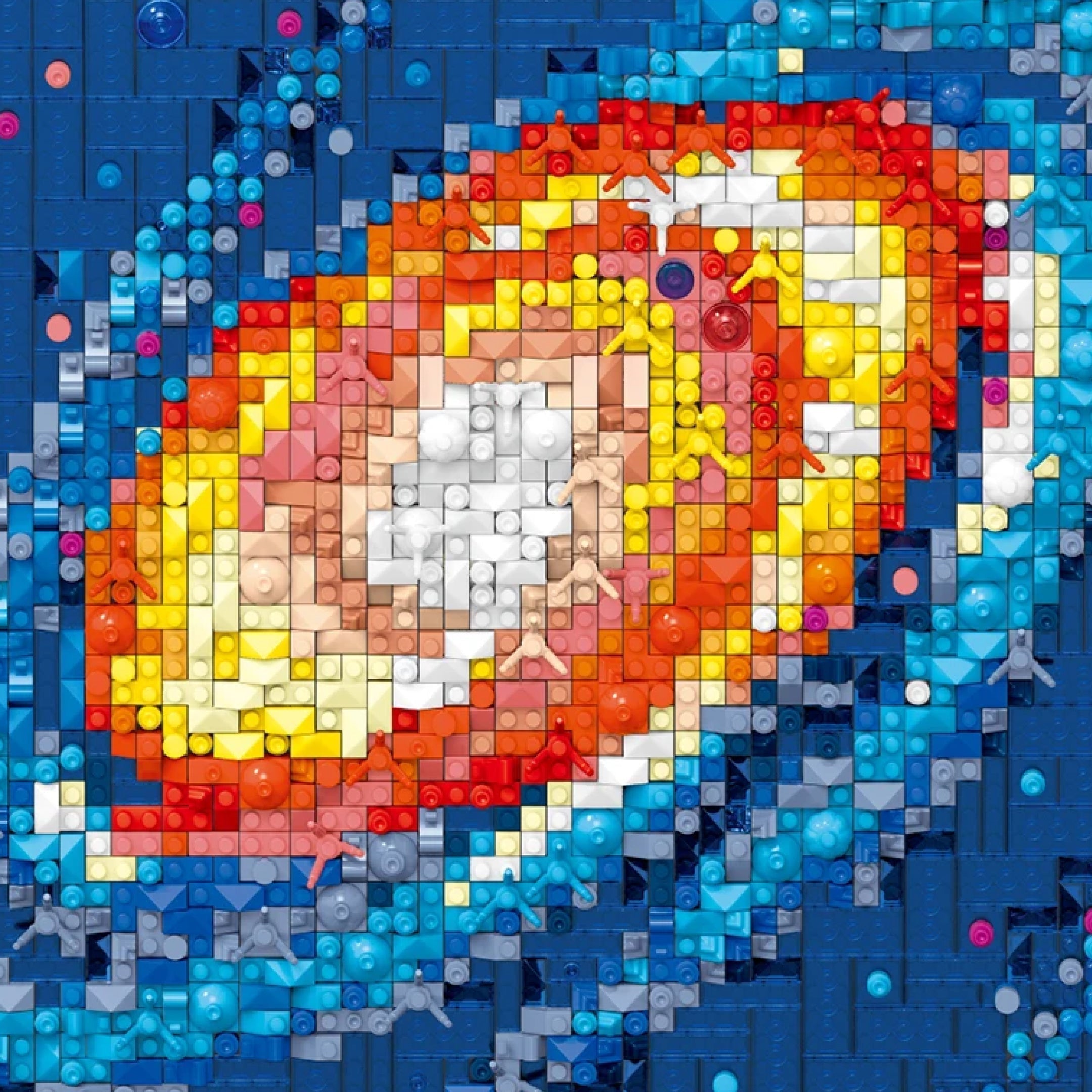 Vía Láctea 2438 micropiezas – Kit de bloques tipo para armar