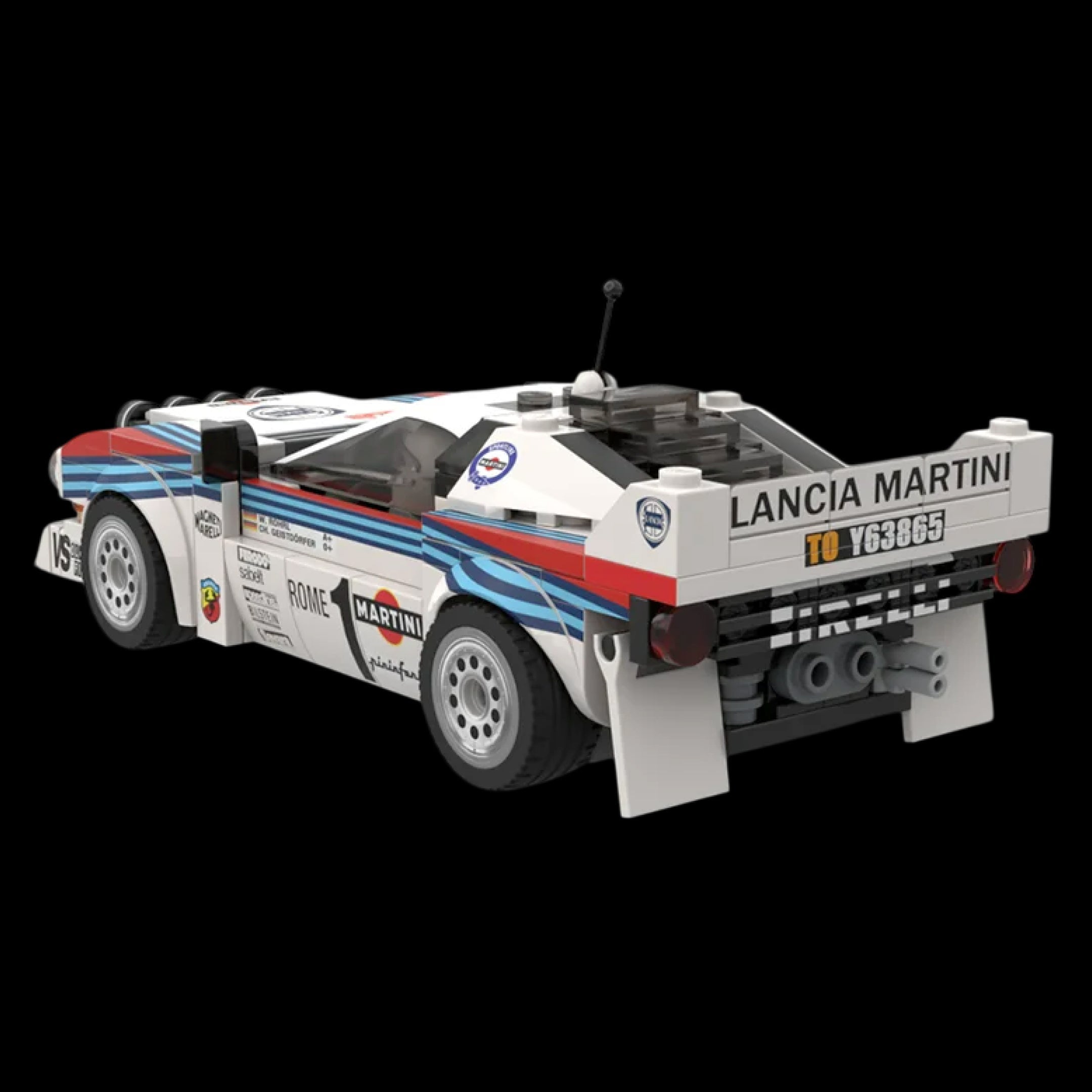 Campeones de la Velocidad – Lancia 037 (244 piezas)