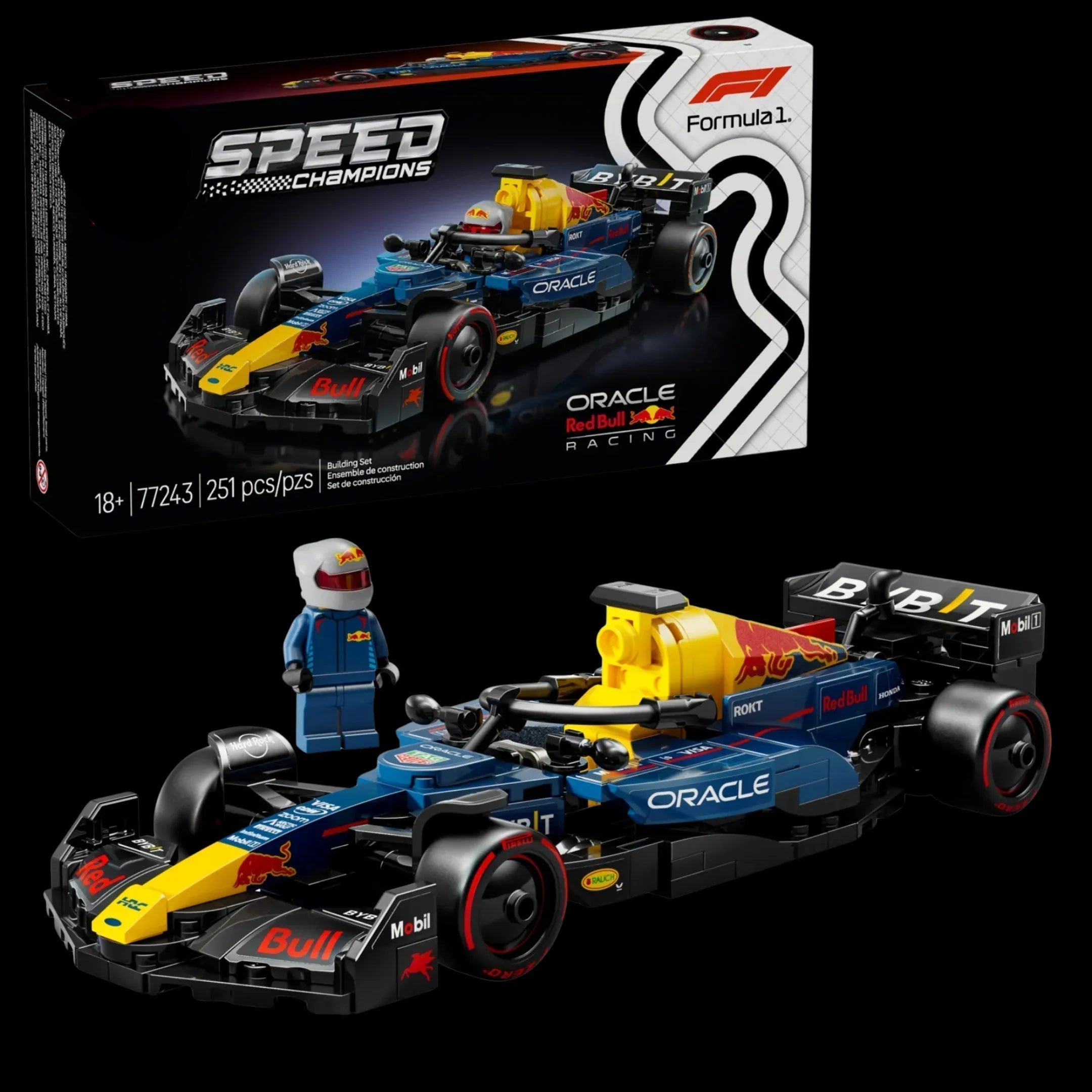 Campeones de la velocidad - Oracle Red Bull Racing RB20 (251 piezas)