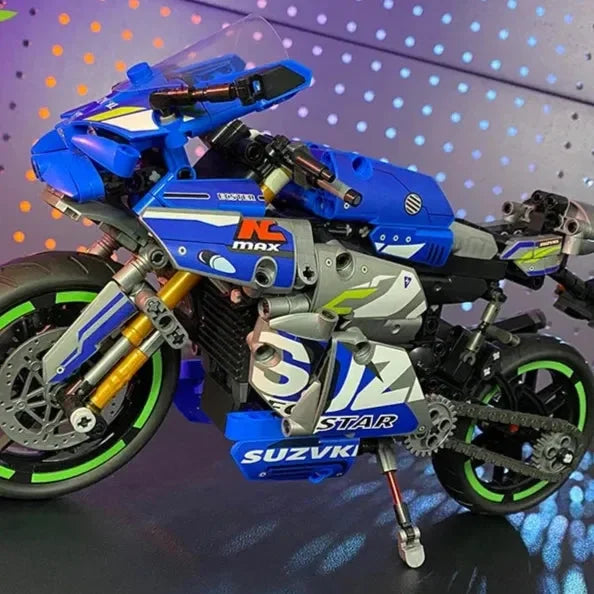 Suzuki GSX-R (823 piezas) - Kit de Bloques de Construcción