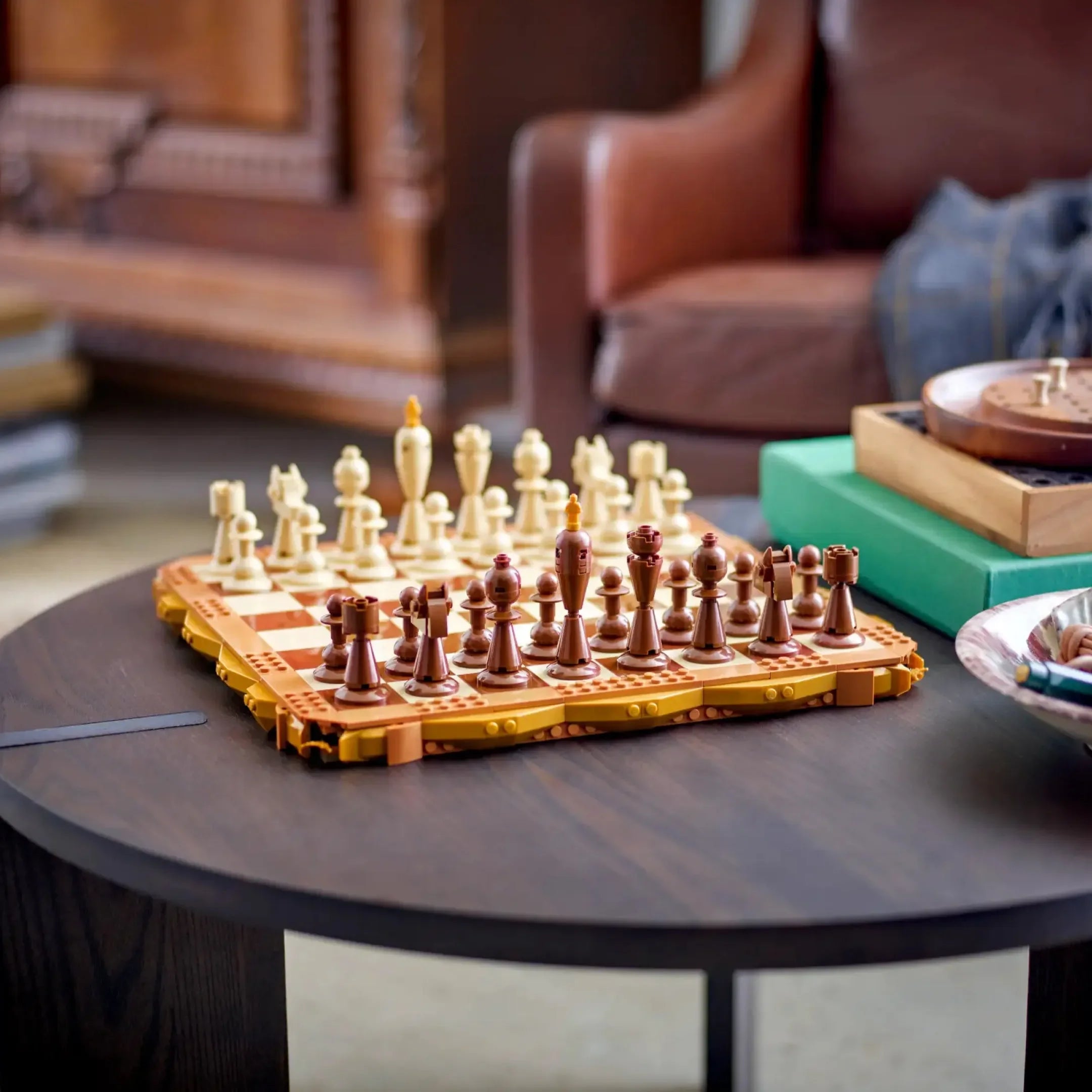 Tablero de ajedrez (743 piezas) - Kit de Bloques de Construcción