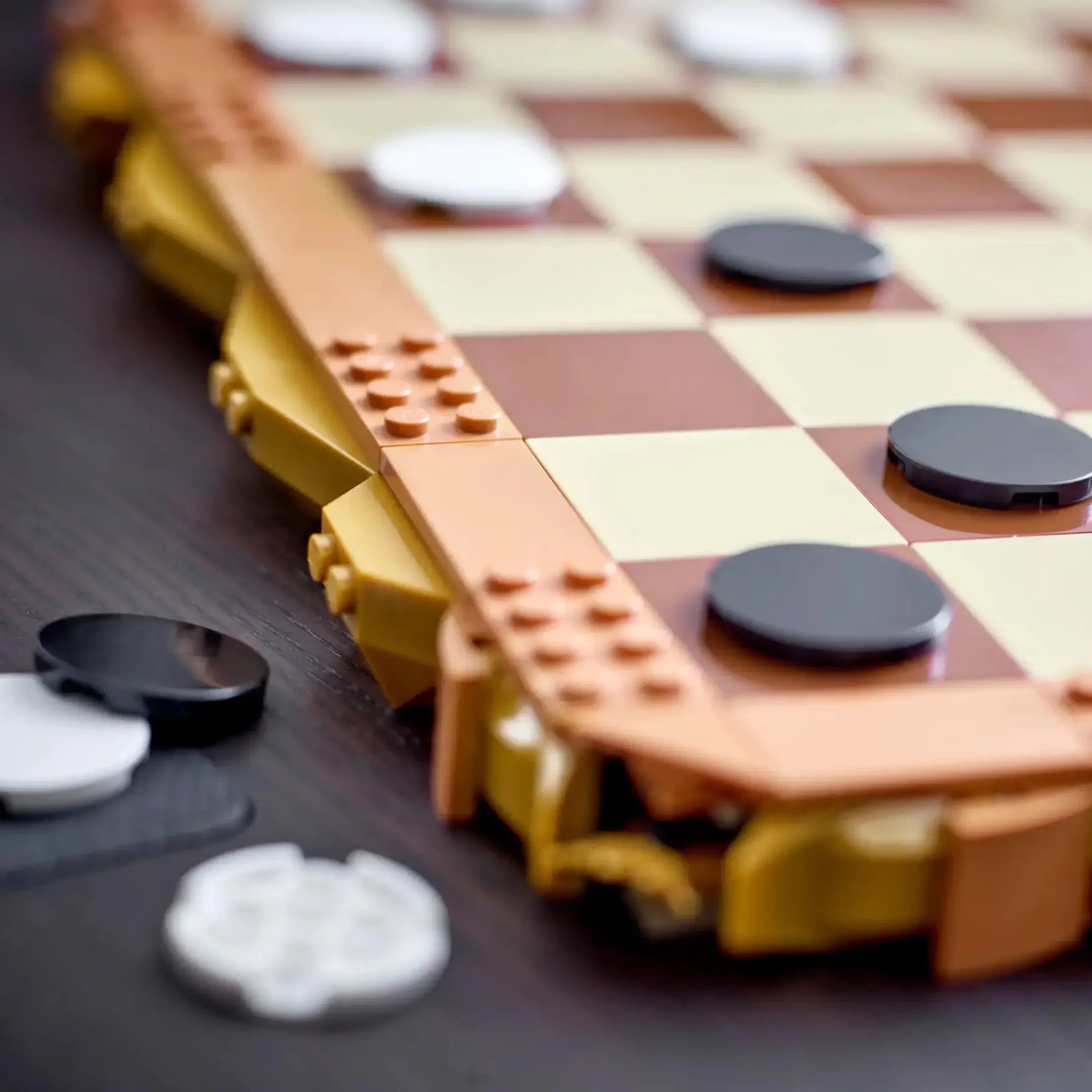 Tablero de ajedrez (743 piezas) - Kit de Bloques de Construcción