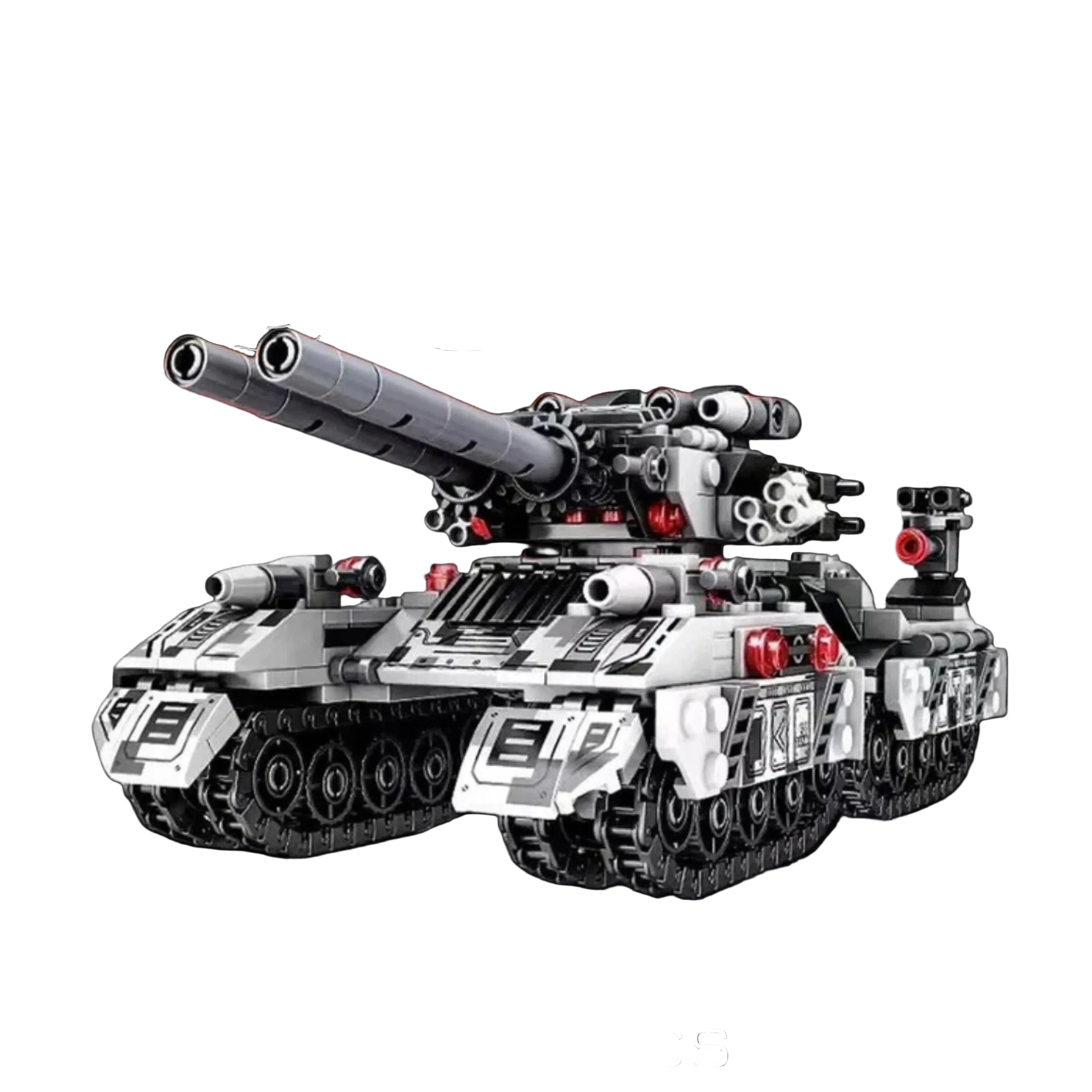 Tanque de guerra (8 en 1) - Kit de Bloques de Construcción